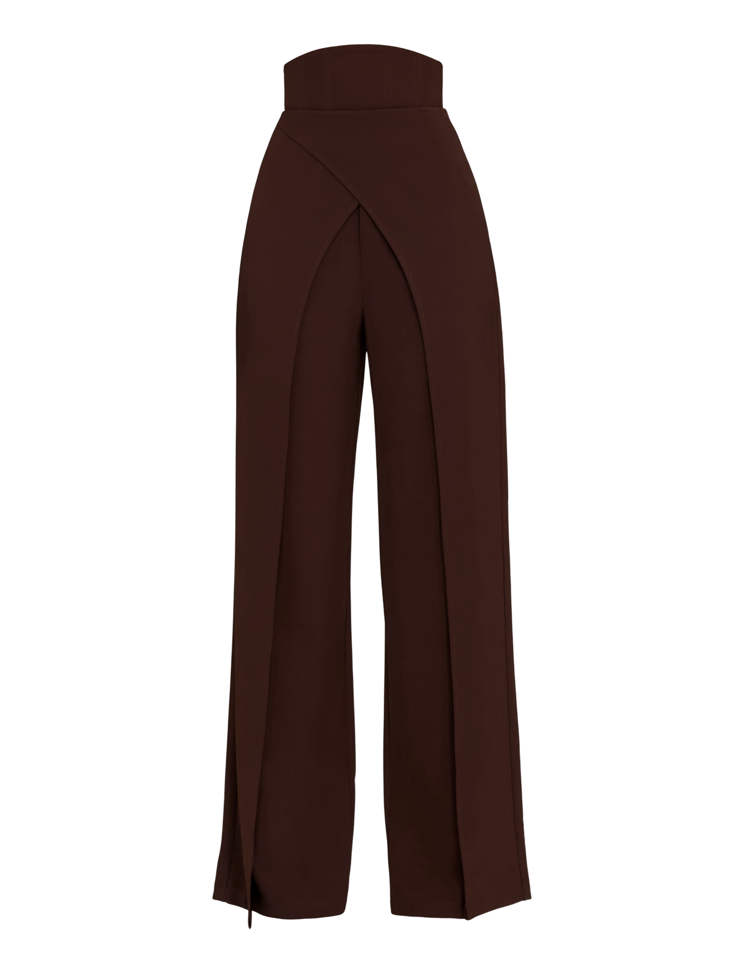 ANDREA IYAMAH VIRA PANTS - COFFEE ANDREA IYAMAH VIRA PANTS - COFFEE