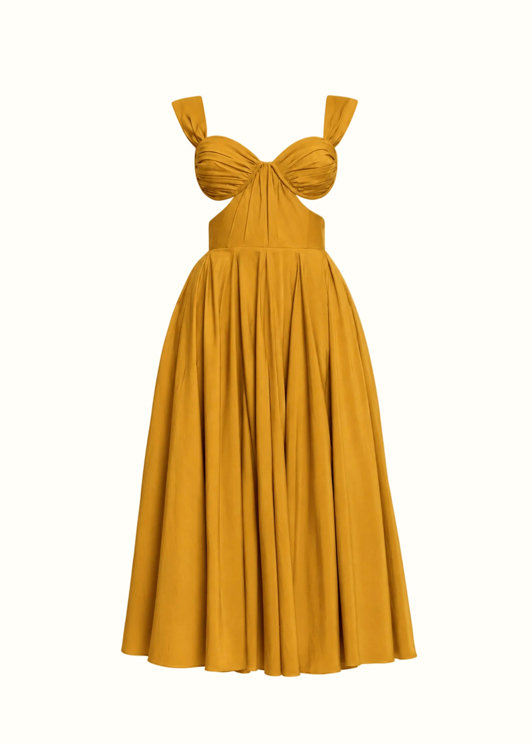midi dress mustard Andrea Iyamah The Ilora Black Bodycon MIni turtleneck SCV021336_R_XXL Mustard Style Size:0 - 16