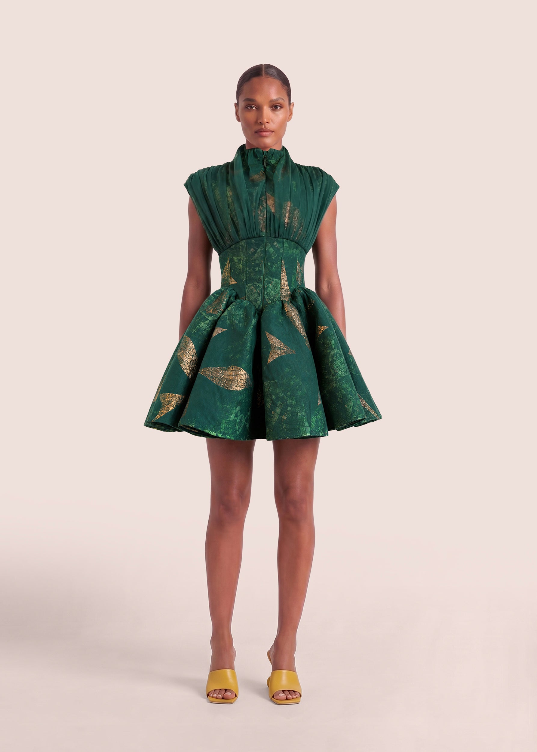 AZIZA JAQCUARD DRESS