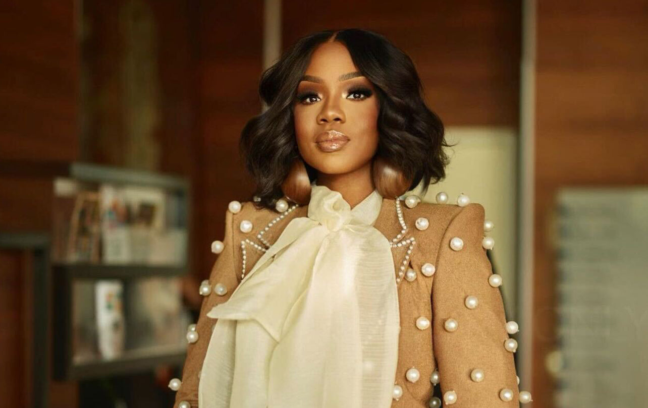 Spotted on Sarah Jakes Roberts: The Owa Bag