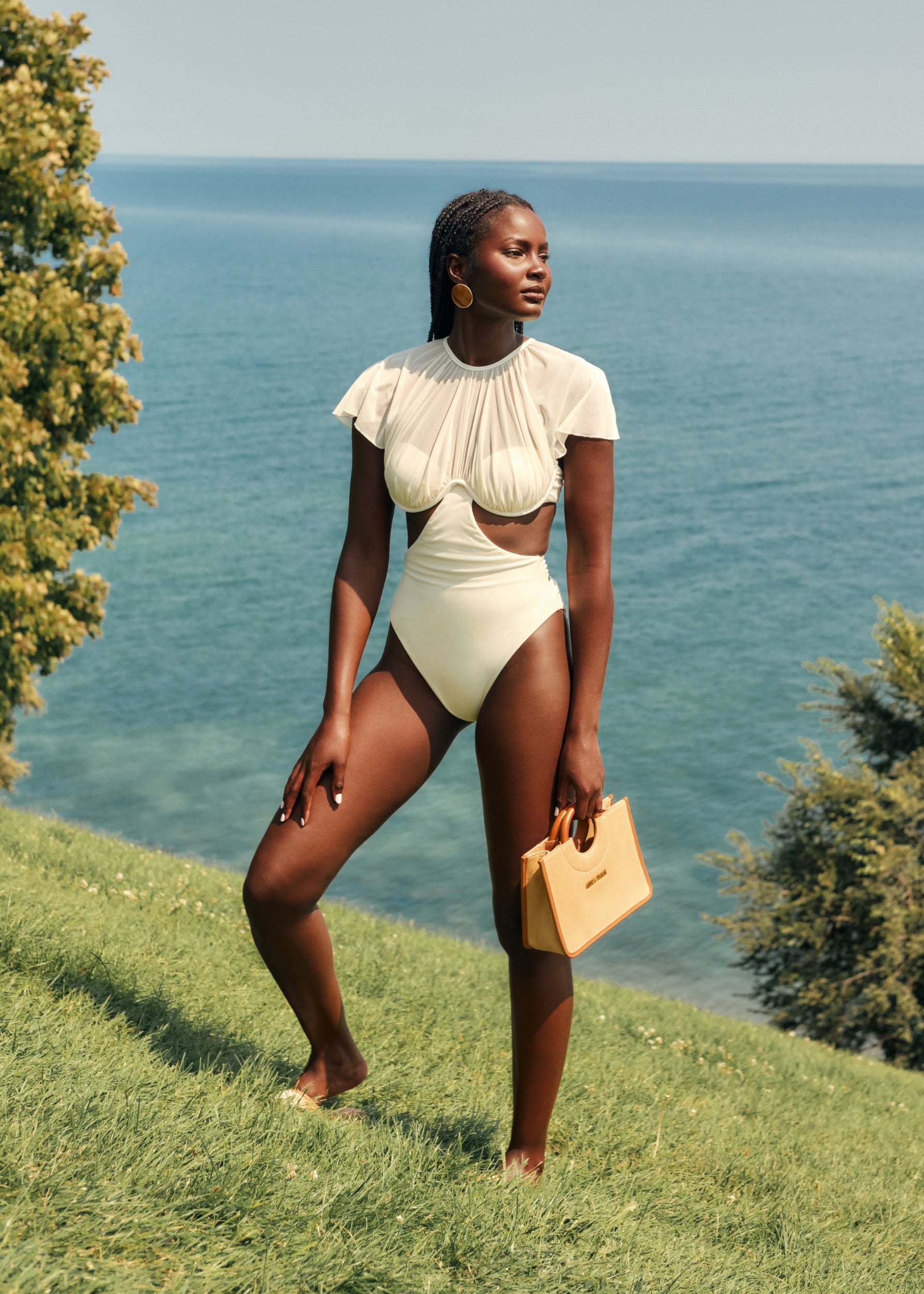 NARU ONE PIECE SWIMSUIT - IVORY