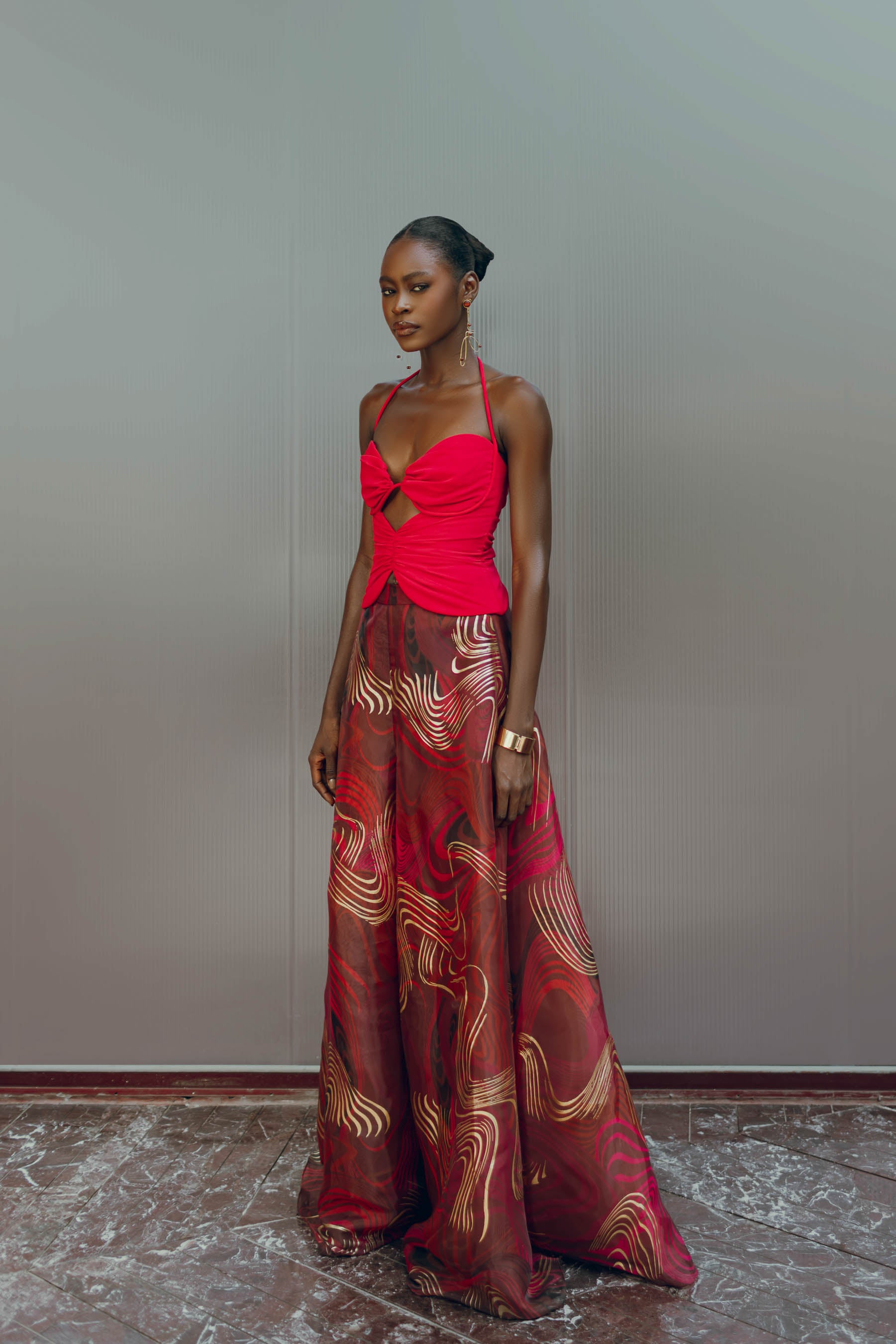 ORO PANTS - CORDA FOIL PRINT