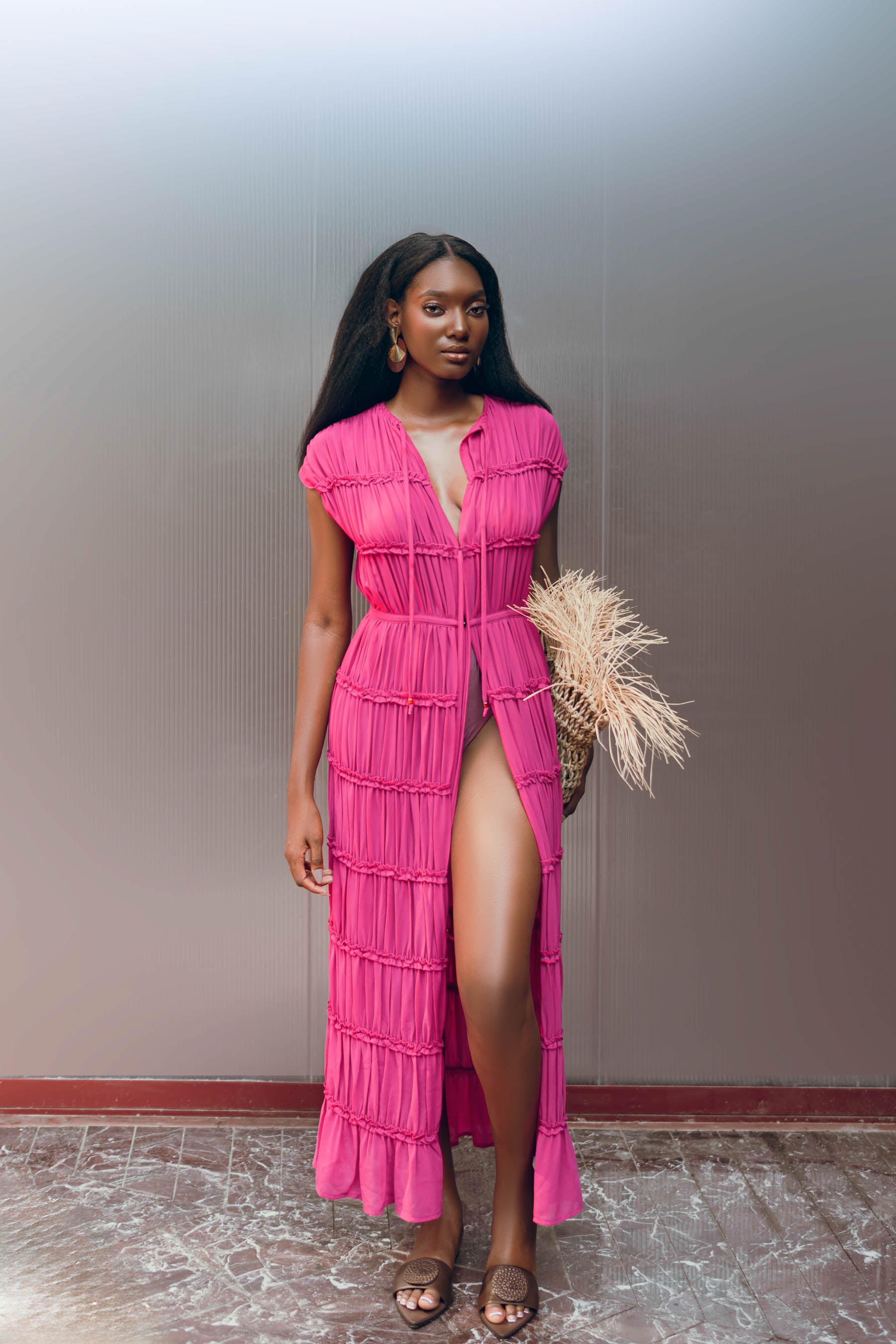 SINA TUNIC - MAGENTA