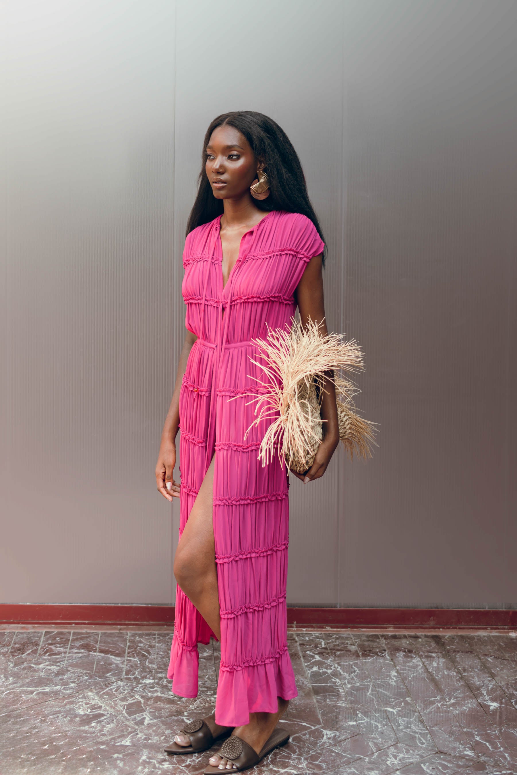 SINA TUNIC - MAGENTA