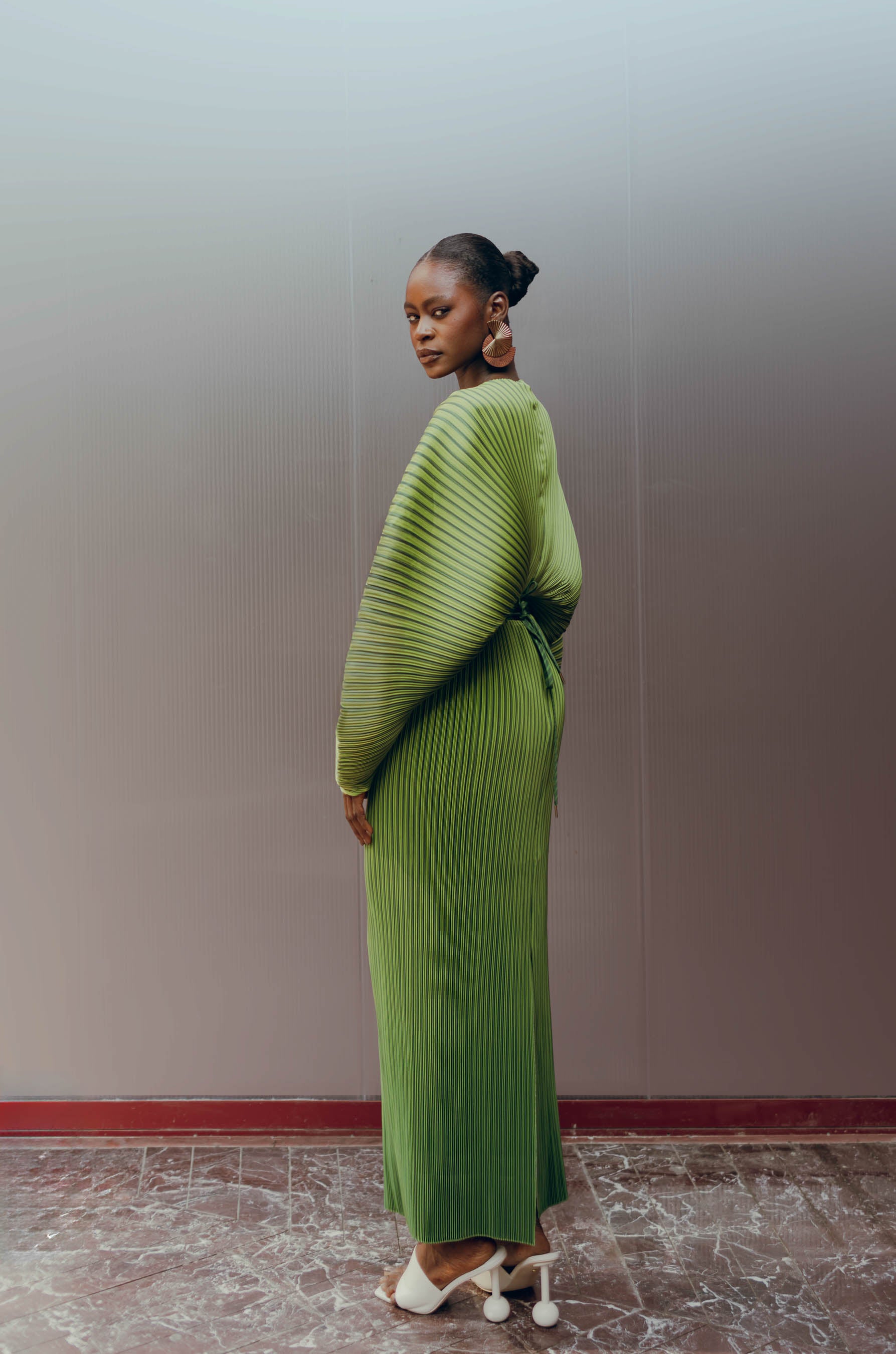 BEKA MAXI SKIRT - EMERALD