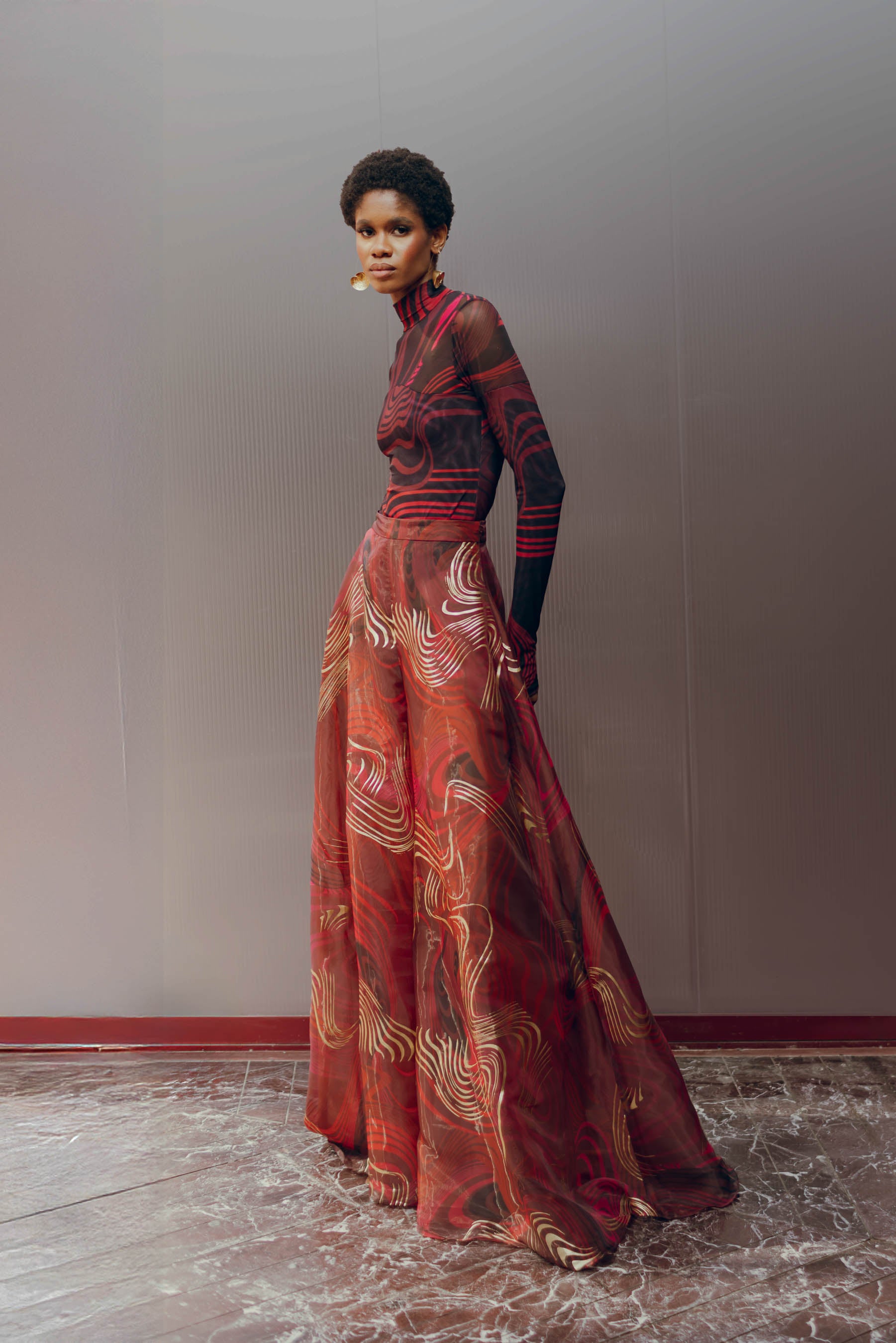 LOMA BODYSUIT - CORDA PRINT