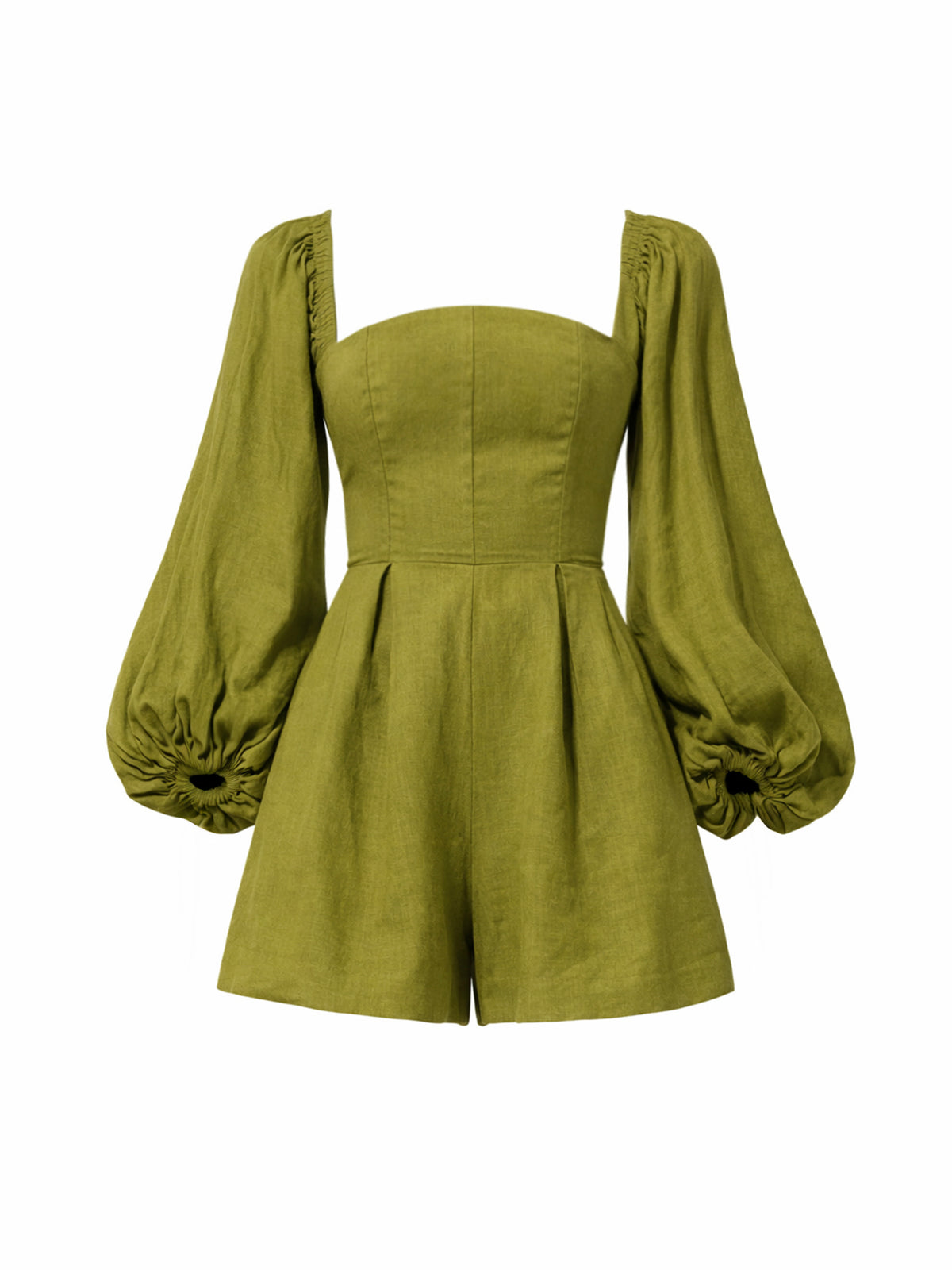 ALMA ROMPER - OLIVE