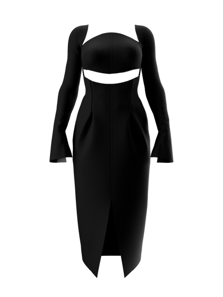 Andrea Iyamah Nita Midi Dress