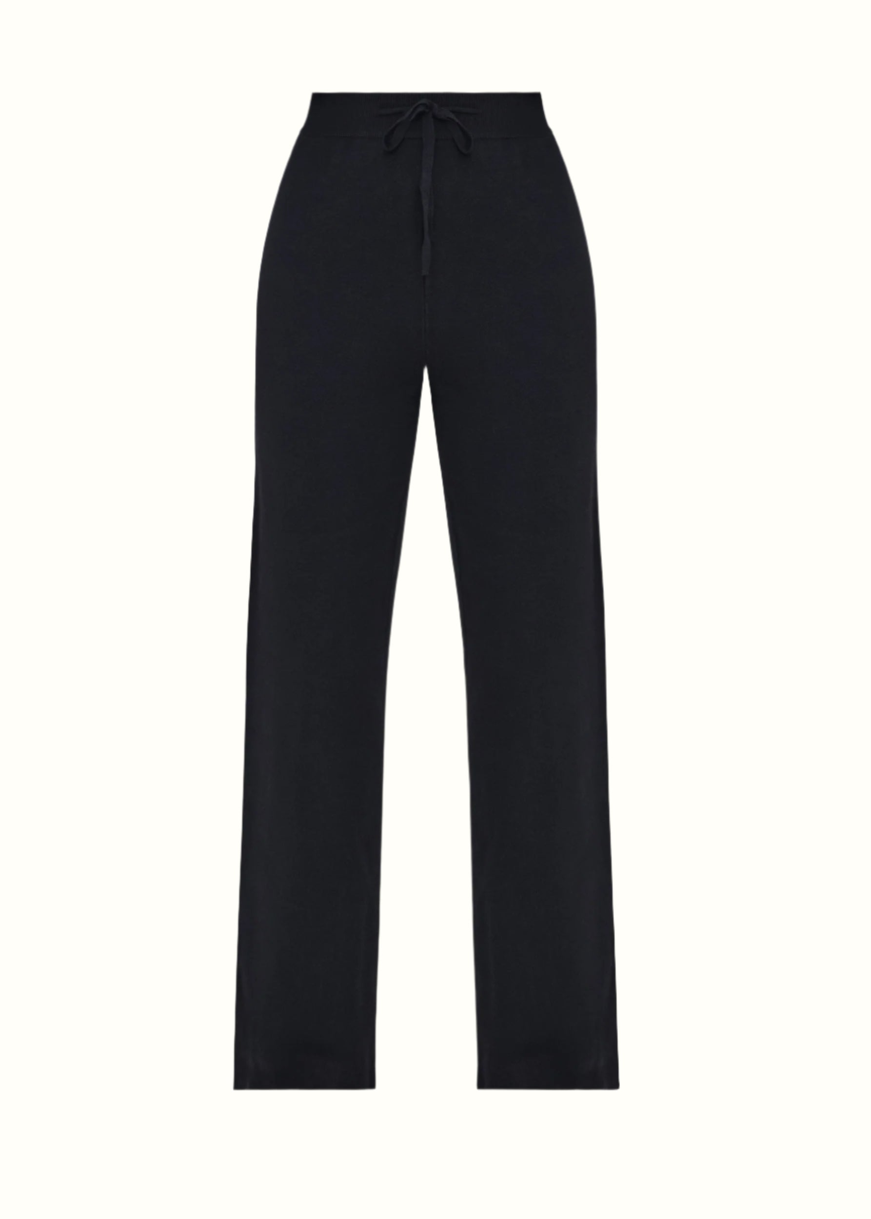 ALLY KNIT PANTS - ONYX