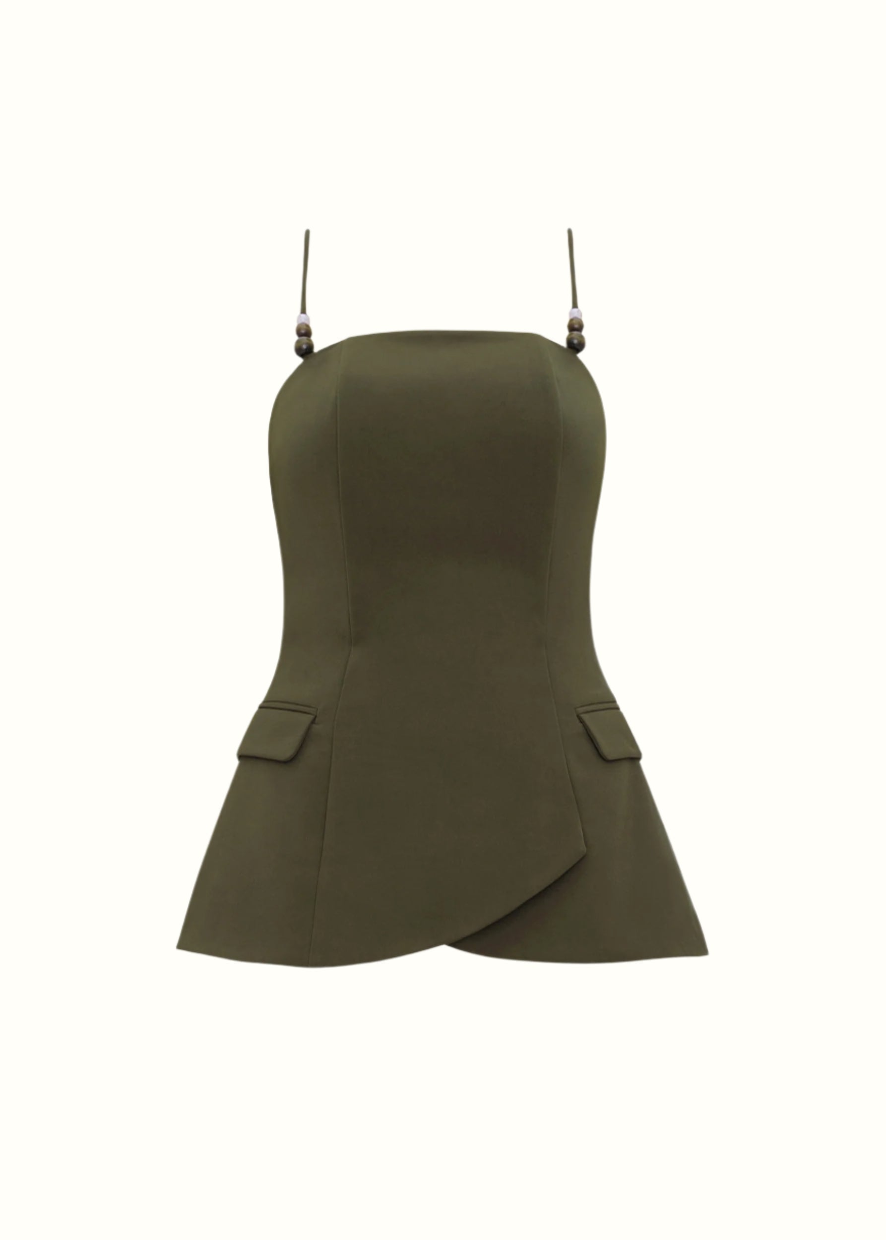 VARU TOP - OLIVE