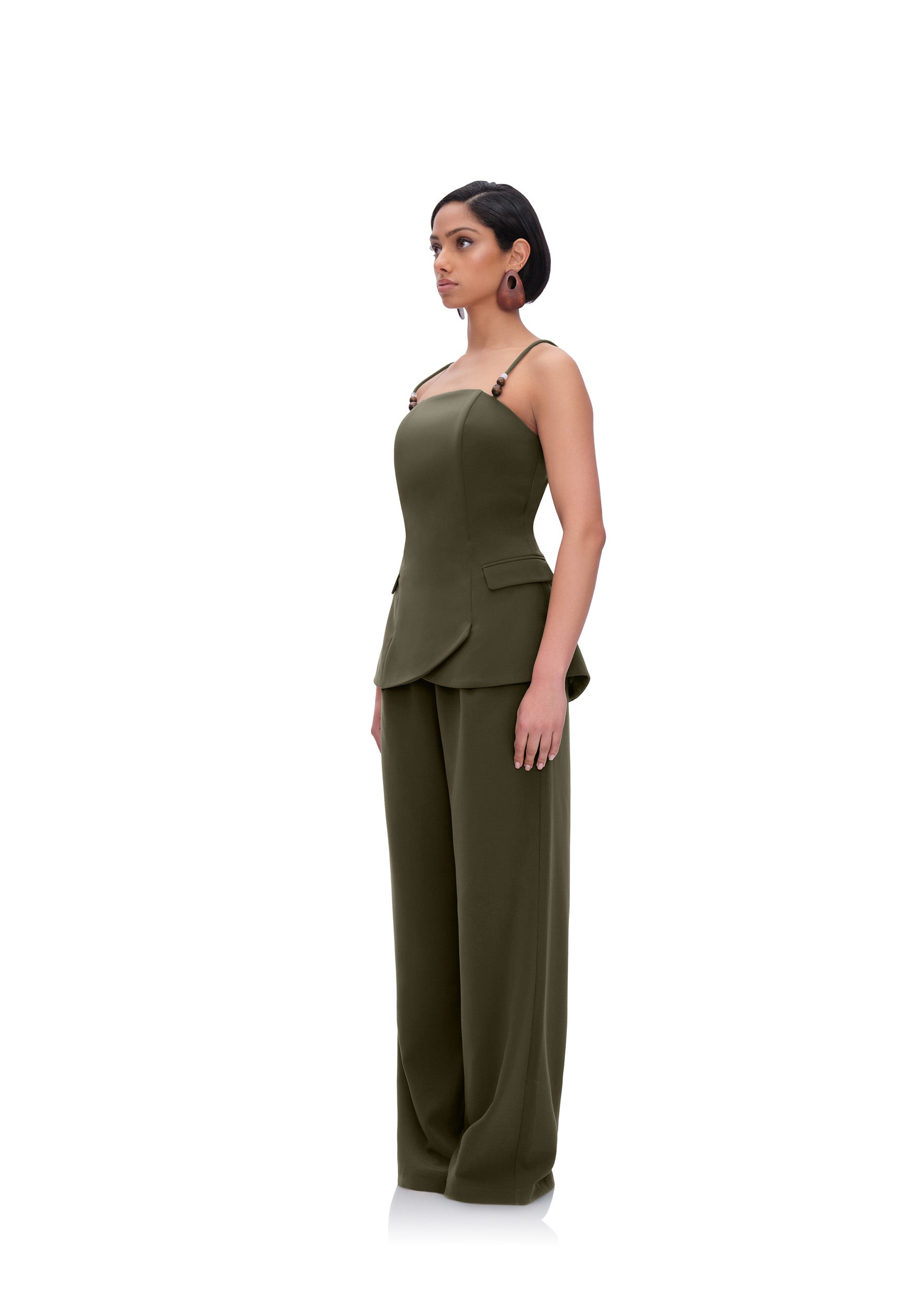 VARU TOP - OLIVE
