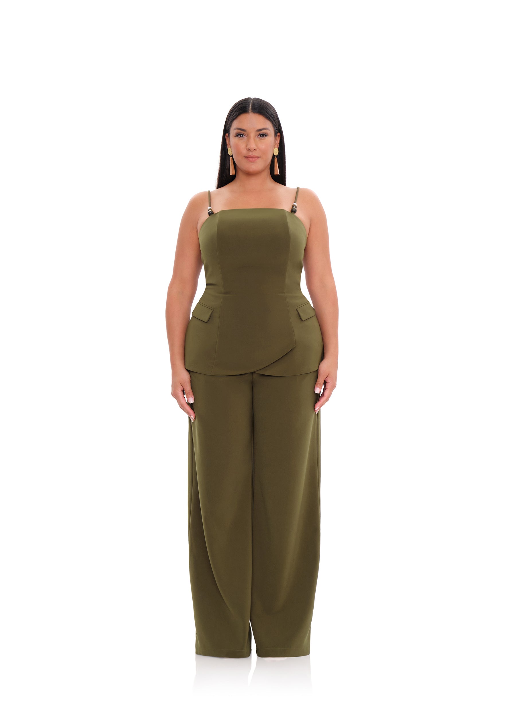 VARU TOP - OLIVE