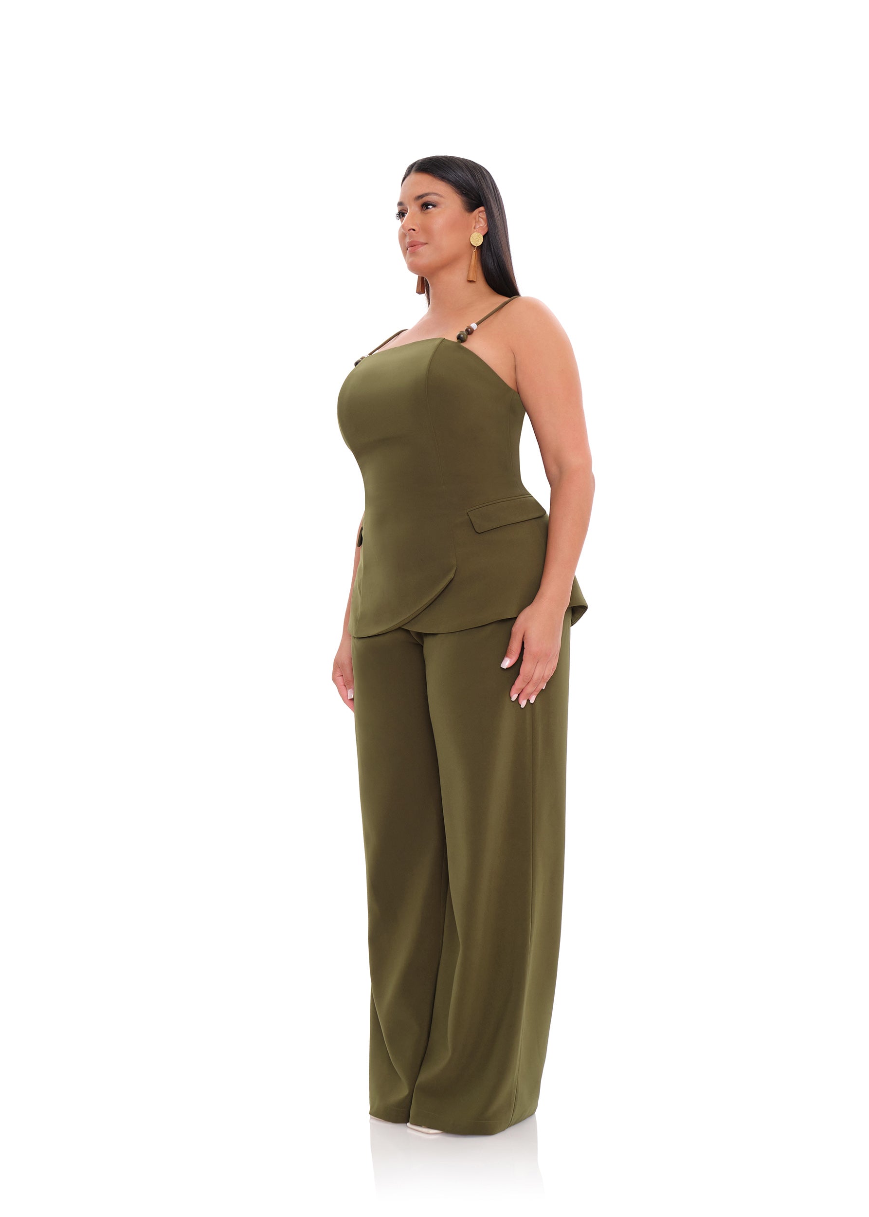VARU TOP - OLIVE