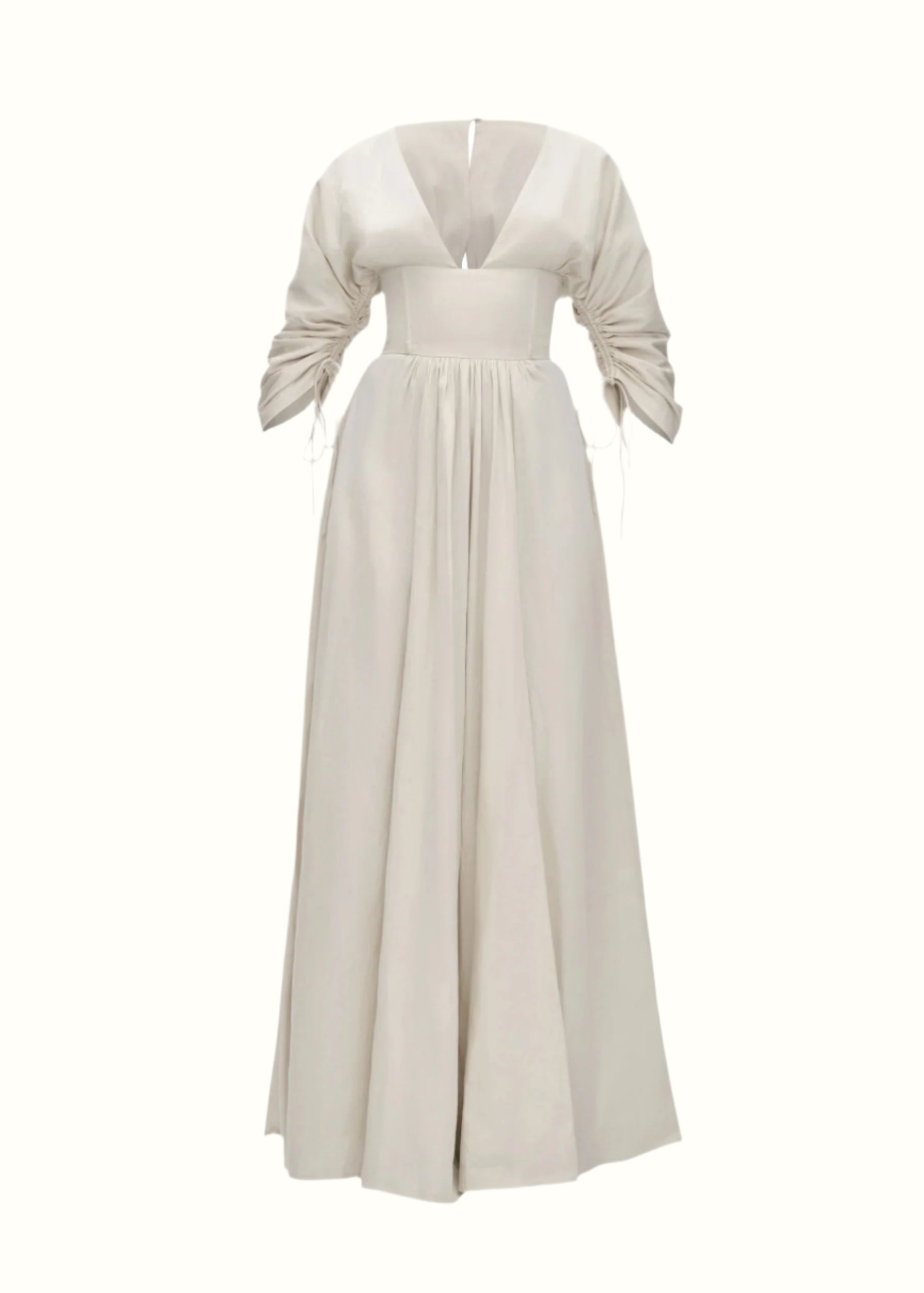 ADELLE MAXI DRESS - BONE