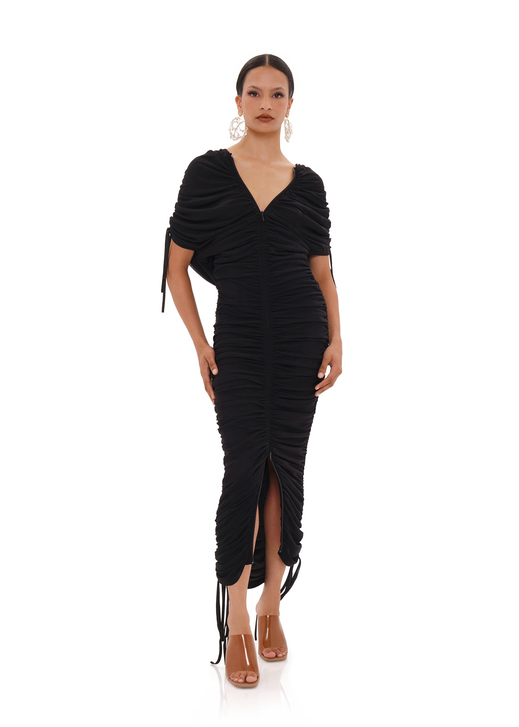 andrea iyamah ratu mesh dress Black Ratu Mesh Dress S