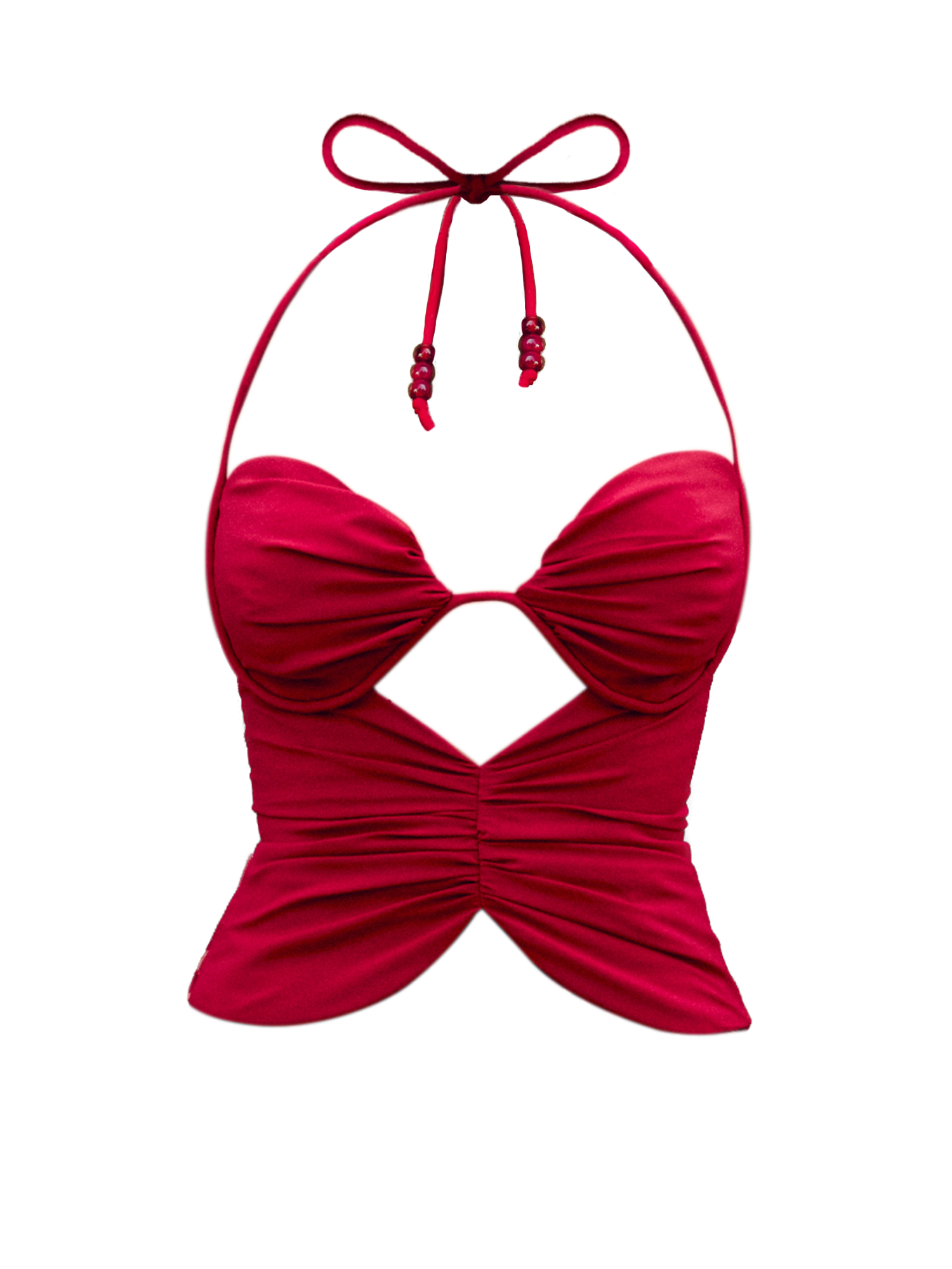ARLO CORSET TOP - RASPBERRY