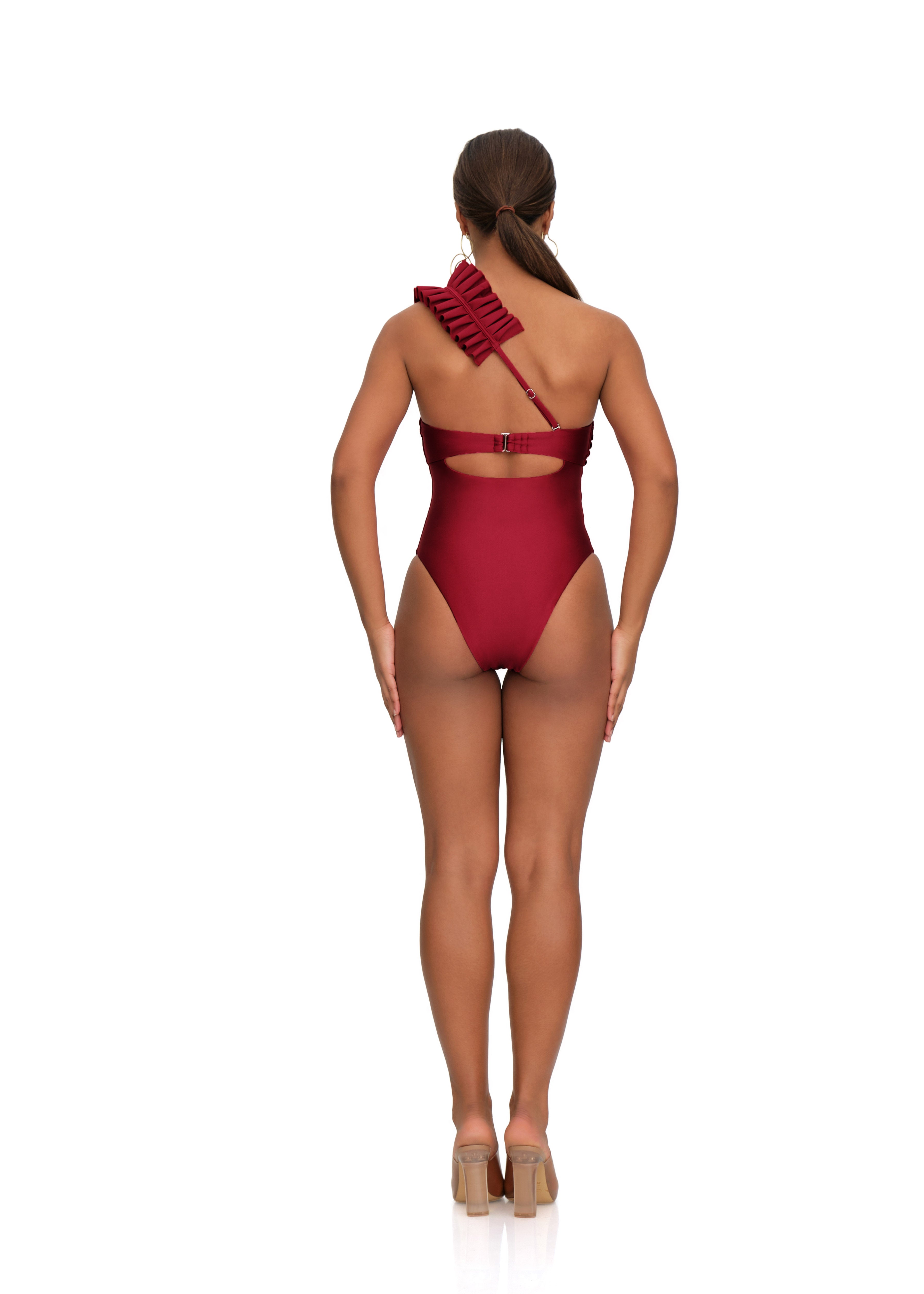 NISI ONE PIECE SWIMSUIT - WINE