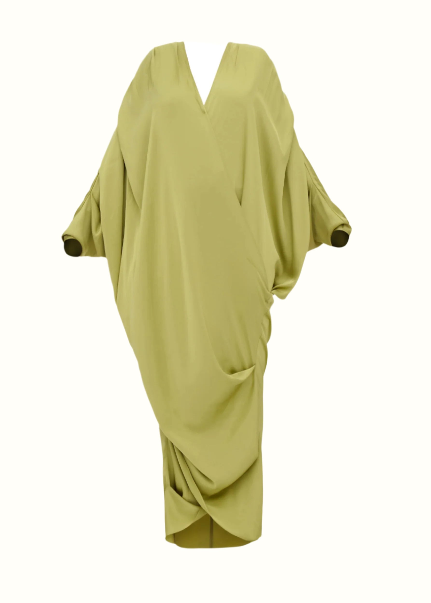 TIBARA KAFTAN DRESS - LIME
