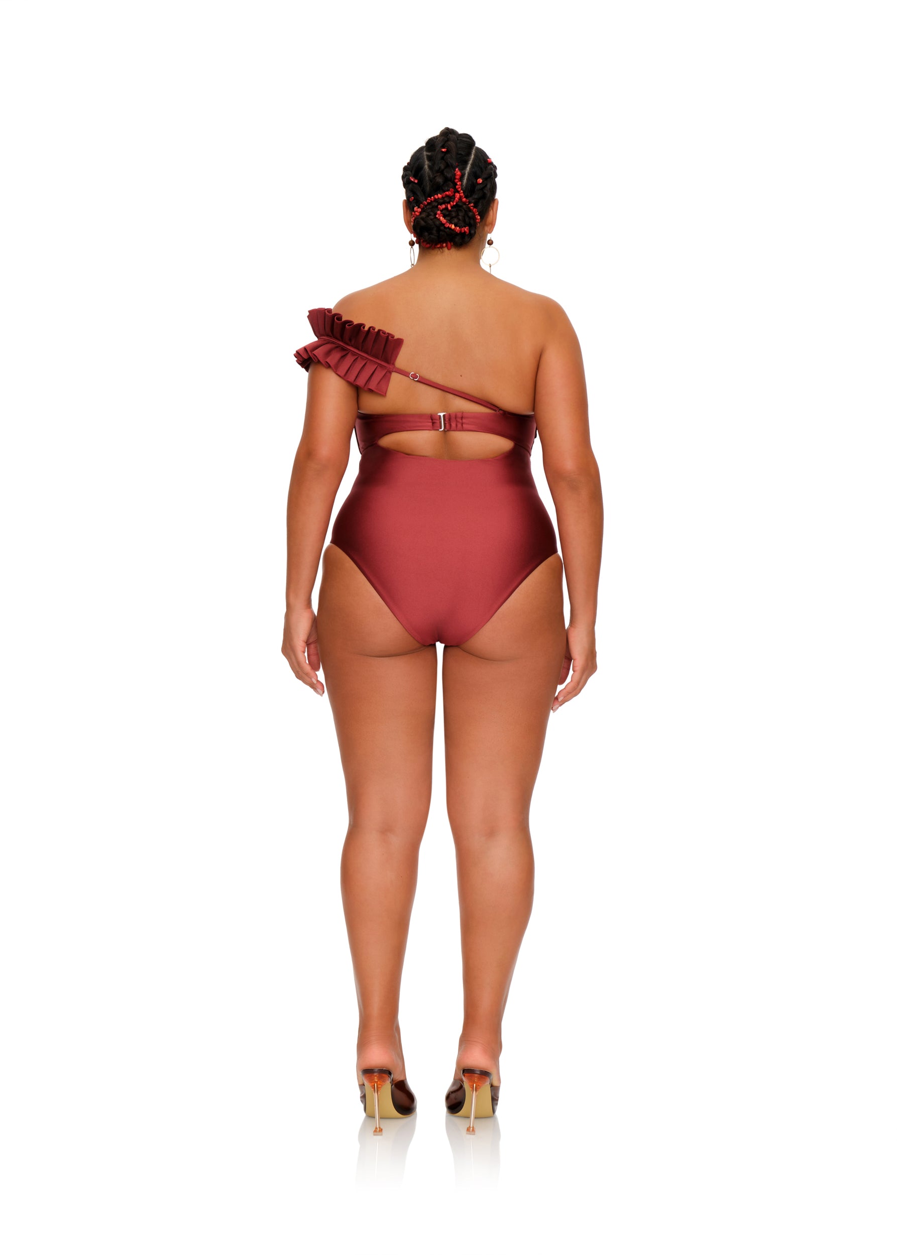 NISI ONE PIECE SWIMSUIT - WINE