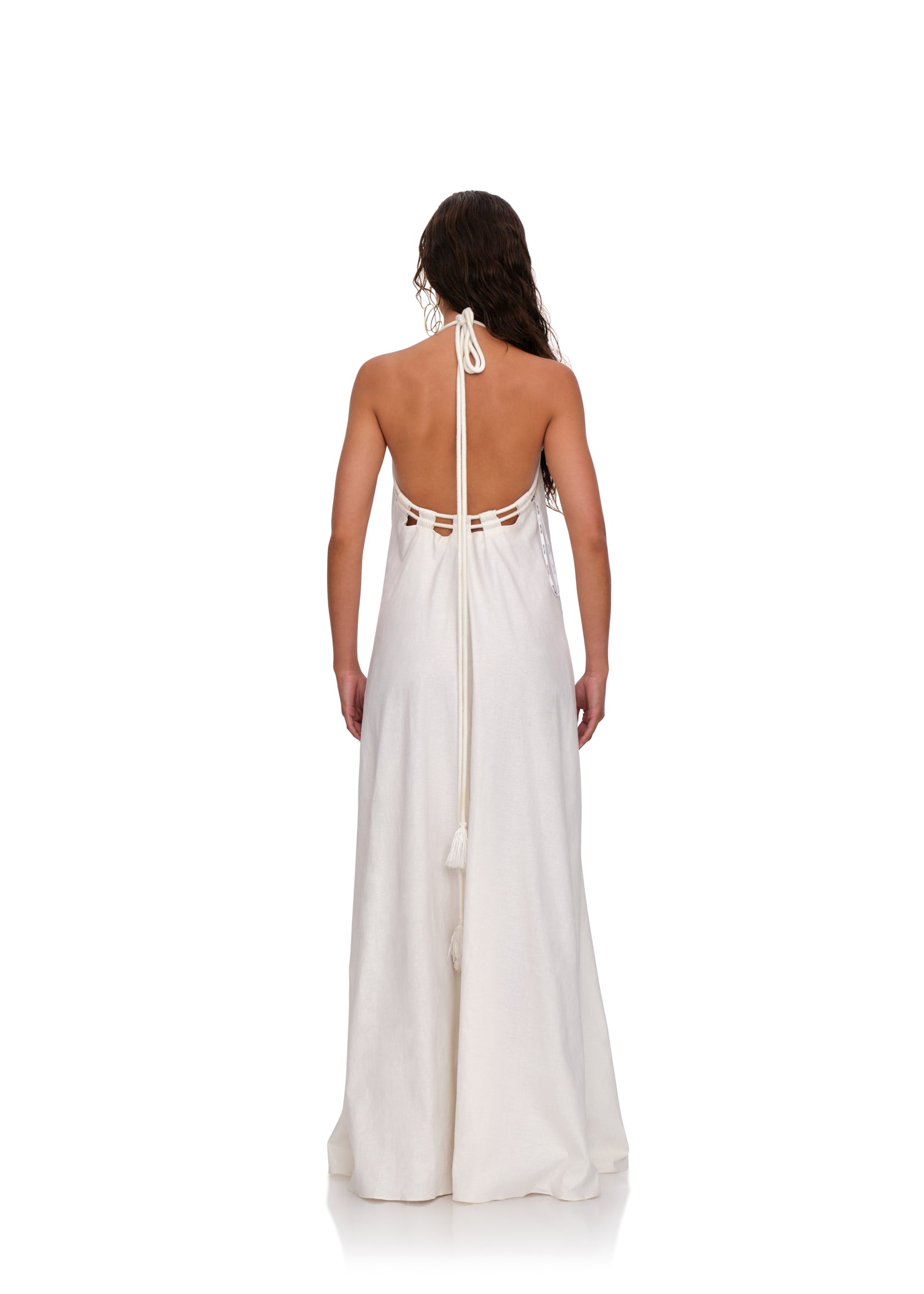 ESSI MAXI DRESS - LIMESTONE
