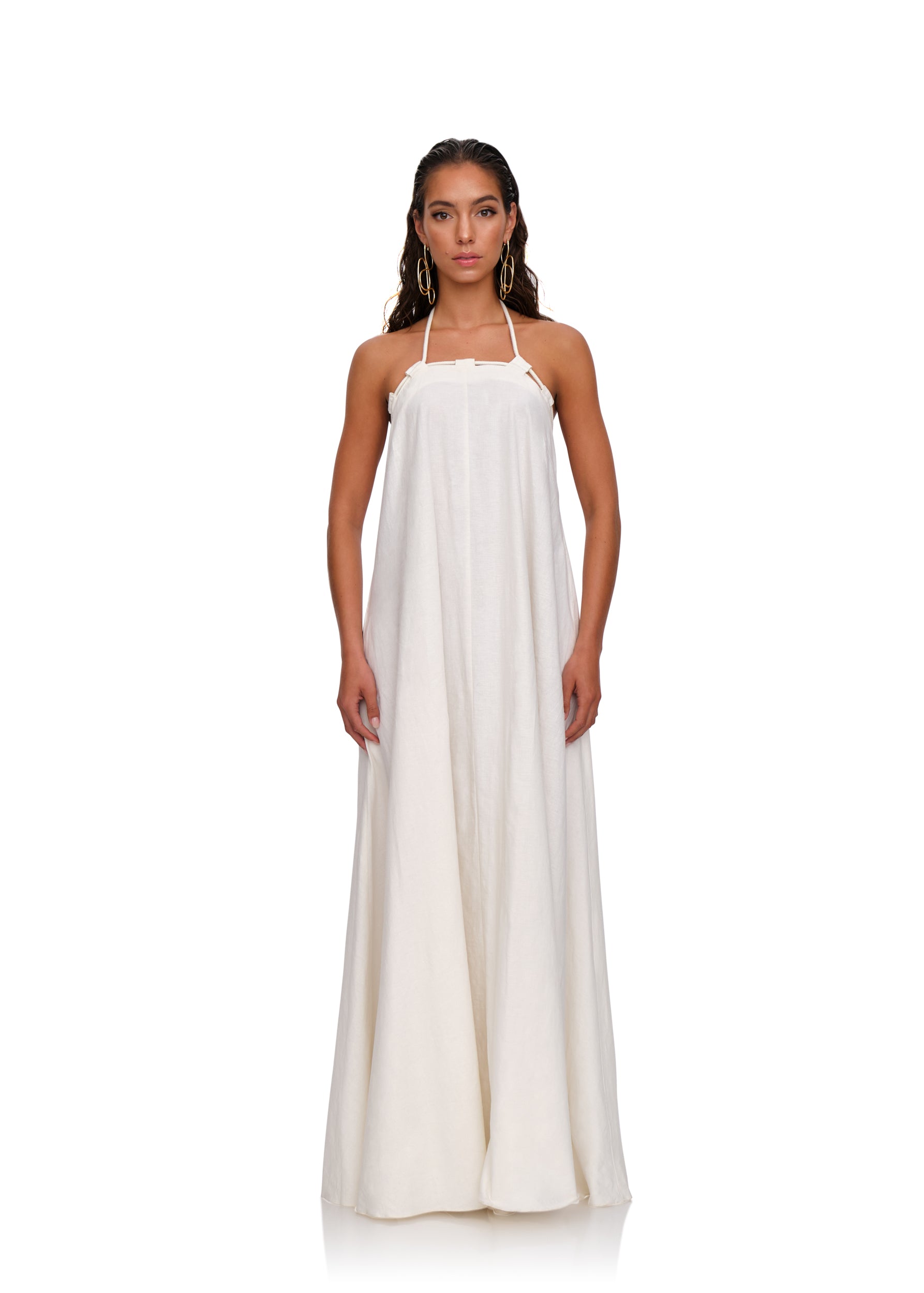 ESSI MAXI DRESS - LIMESTONE