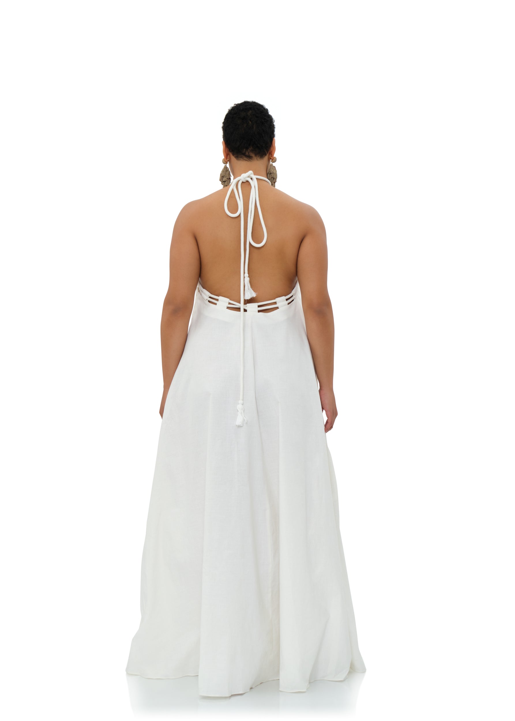 ESSI MAXI DRESS - LIMESTONE