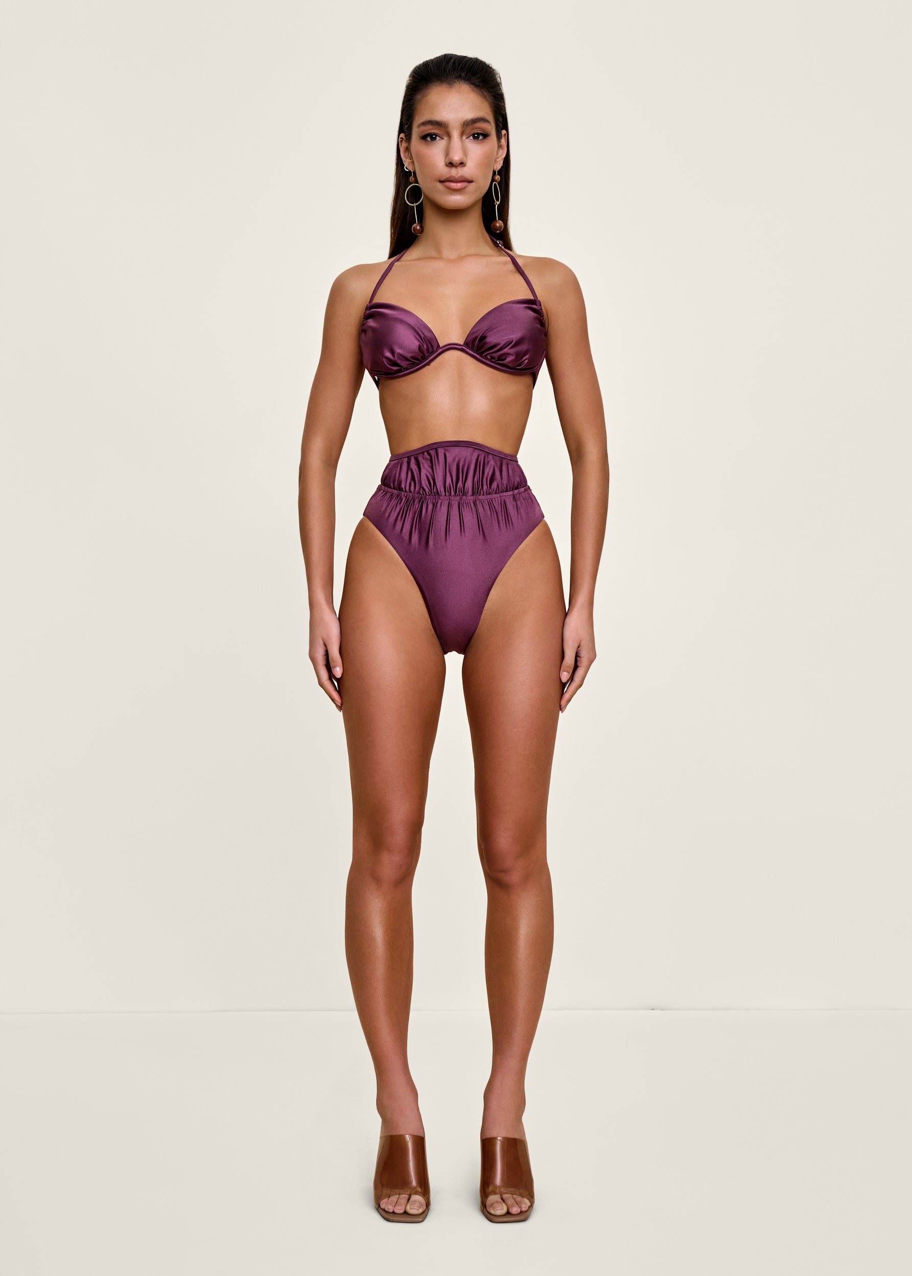 GADU BIKINI - EGGPLANT