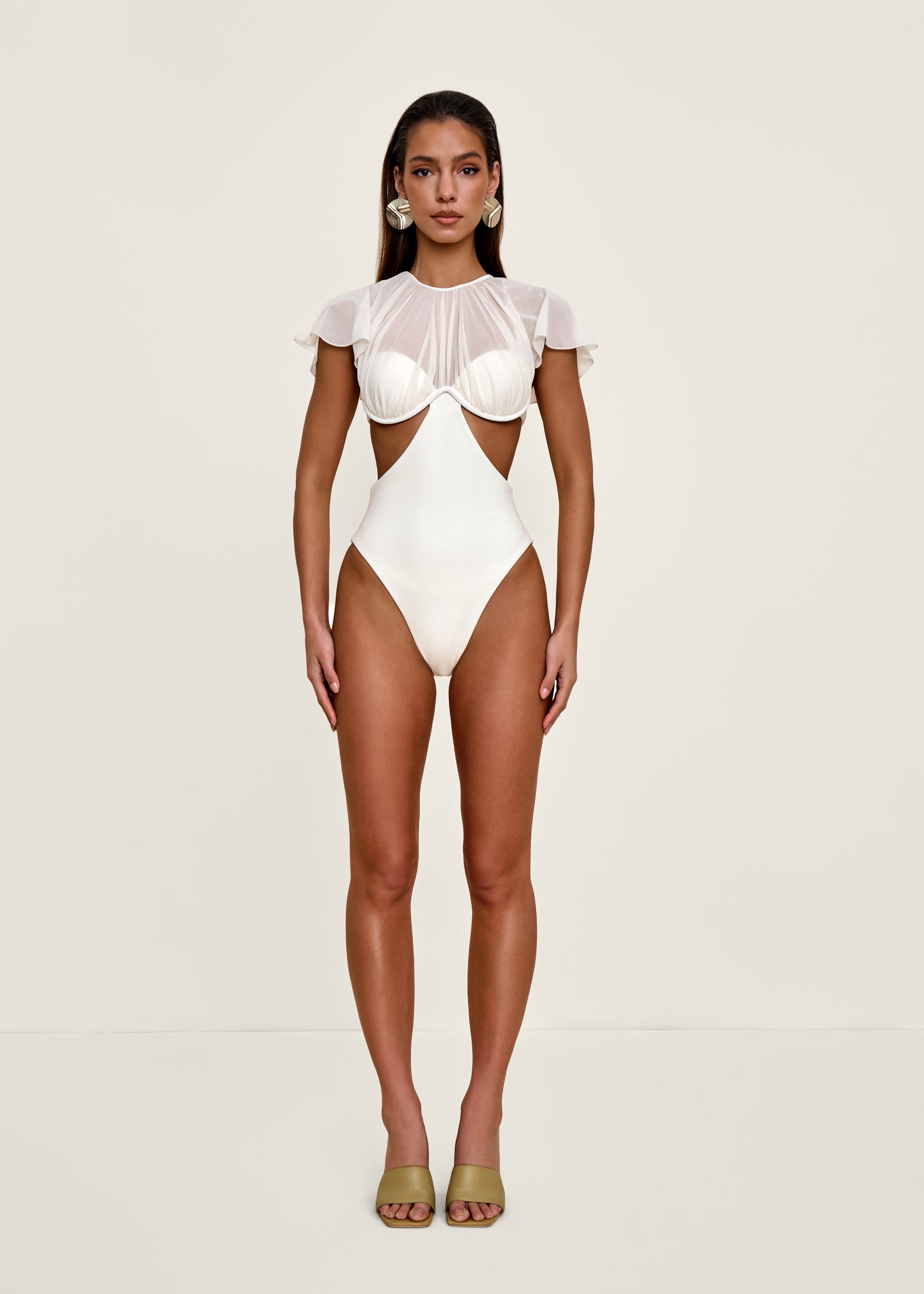 NARU ONE PIECE SWIMSUIT - IVORY
