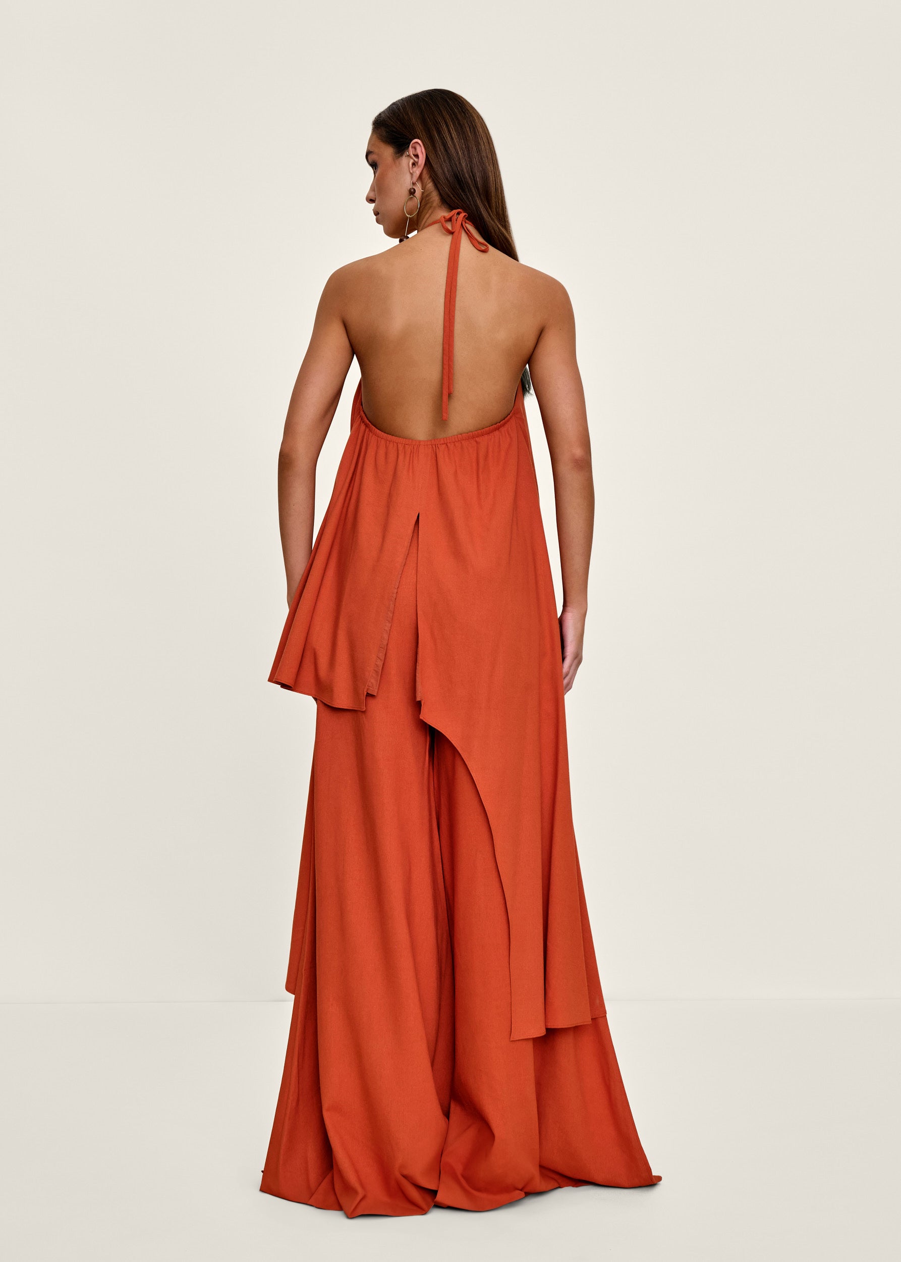 NATA PANTS - RED CORAL