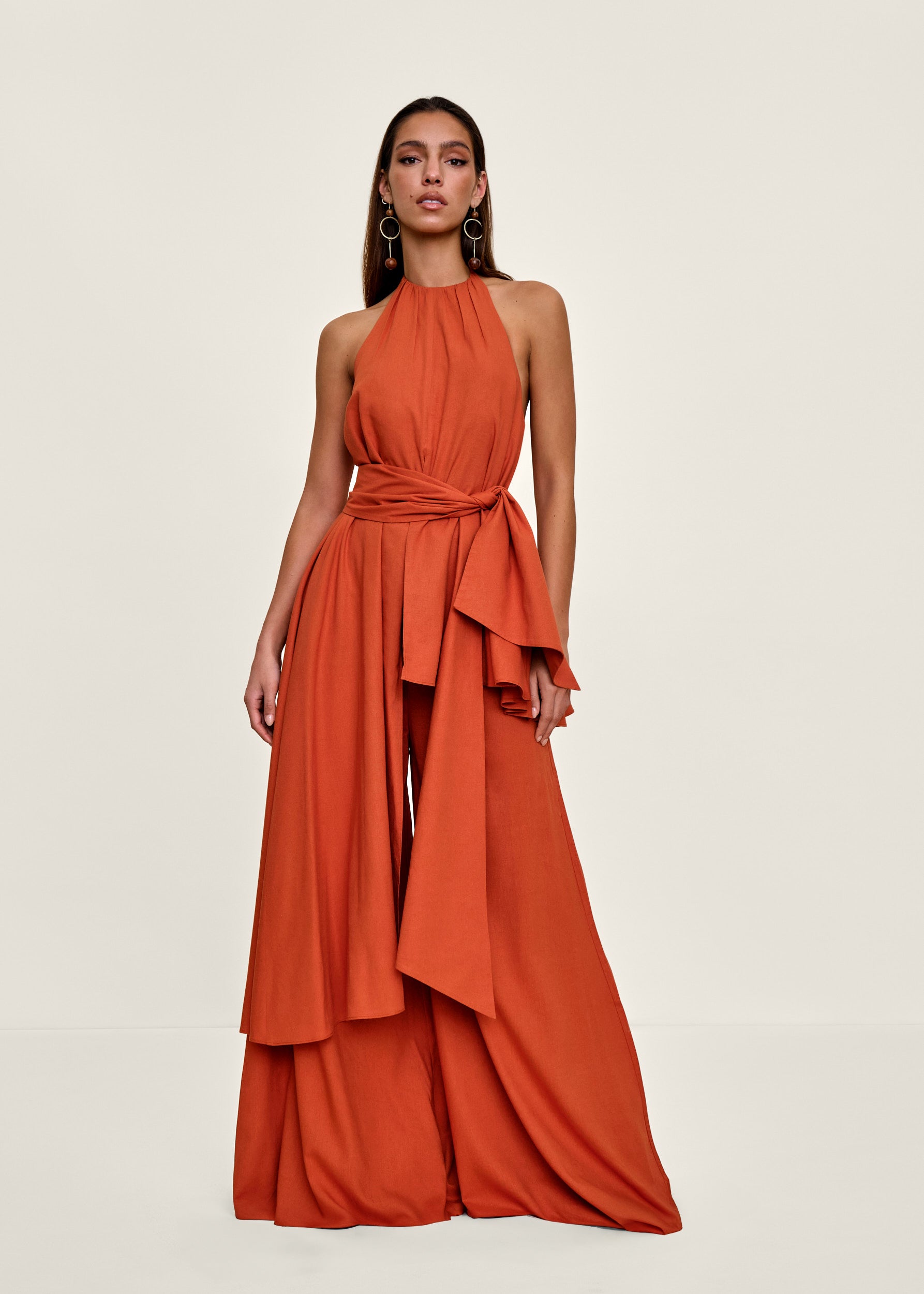 NATA TOP - RED CORAL