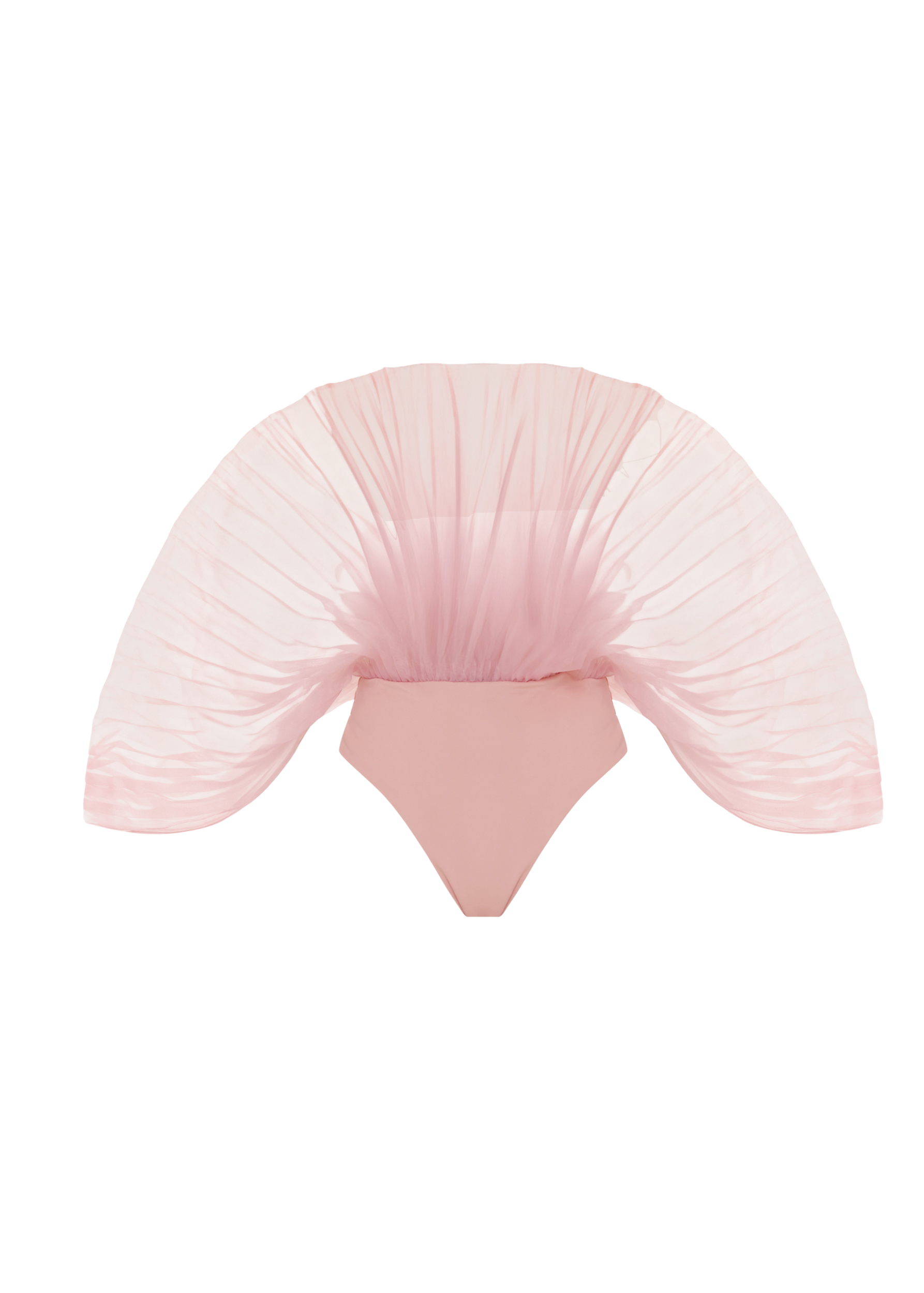 SOMBRA BODYSUIT - POWDER PINK