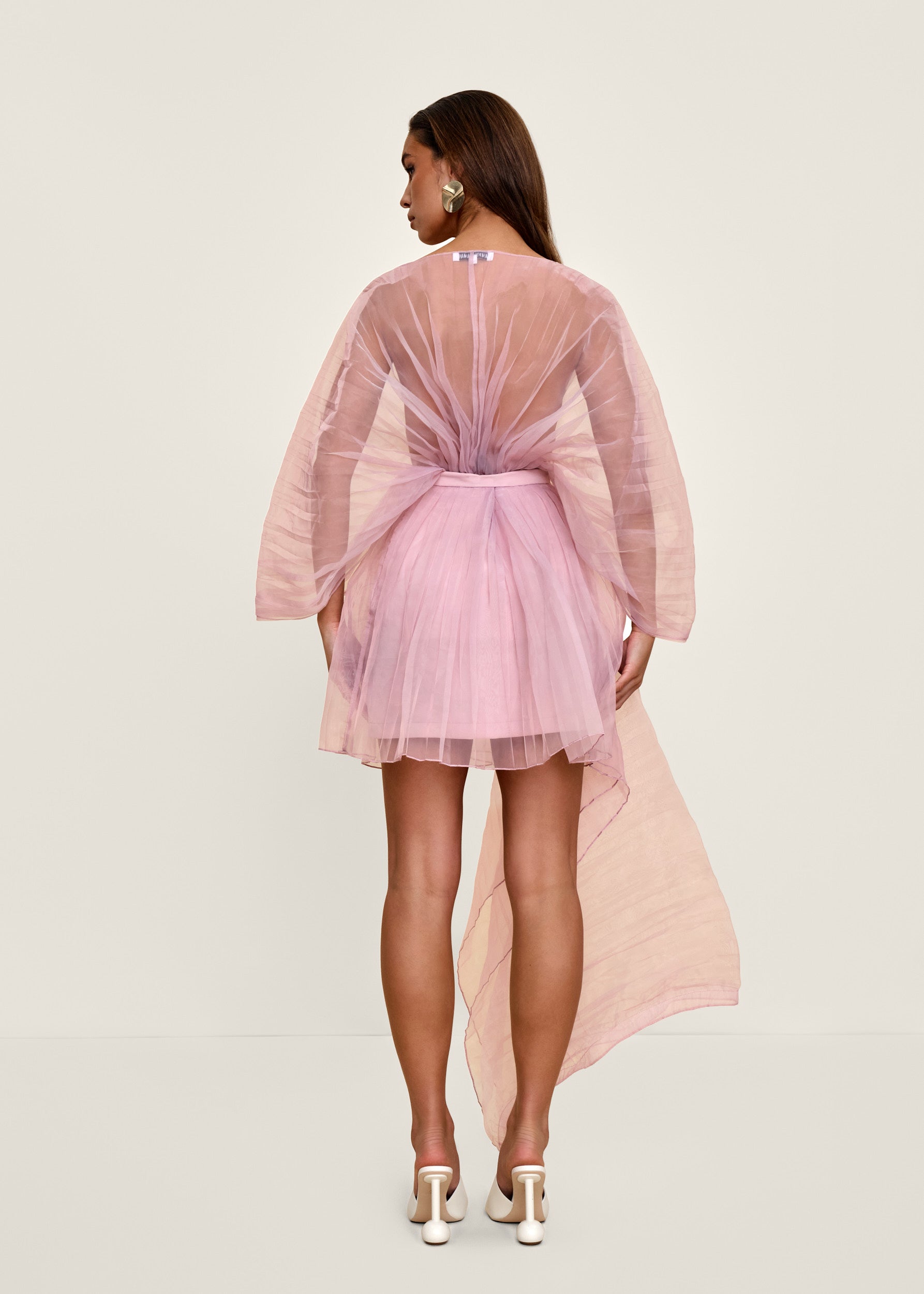 IME SKIRT- POWDER PINK