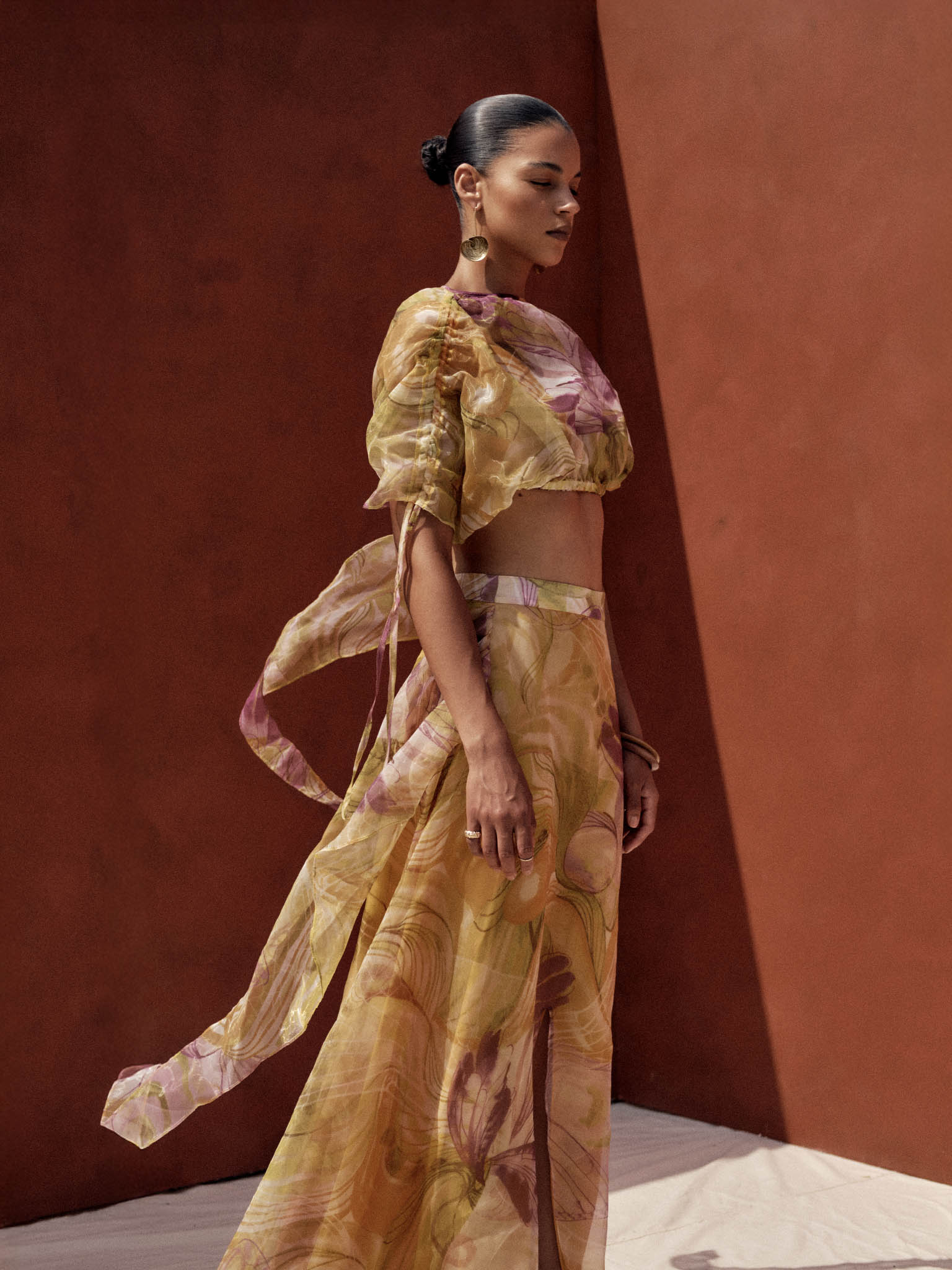 ONDU CROP TOP - VIBRA PRINT