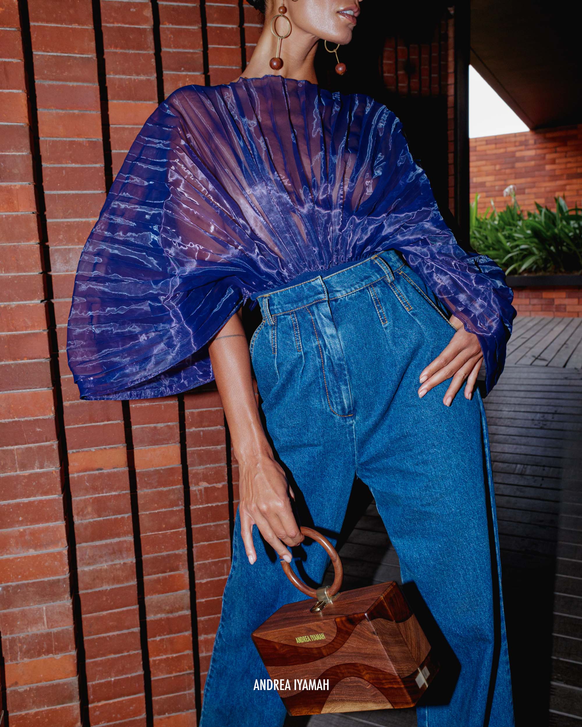 SOMBRA BODYSUIT - INDIGO