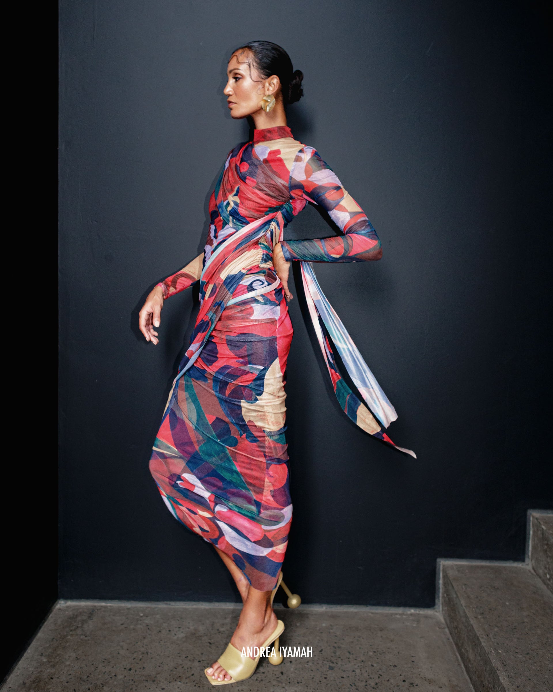 ANDREA IYAMAH KALA DRESS - LEWE ANDREA IYAMAH KALA DRESS - LEWE