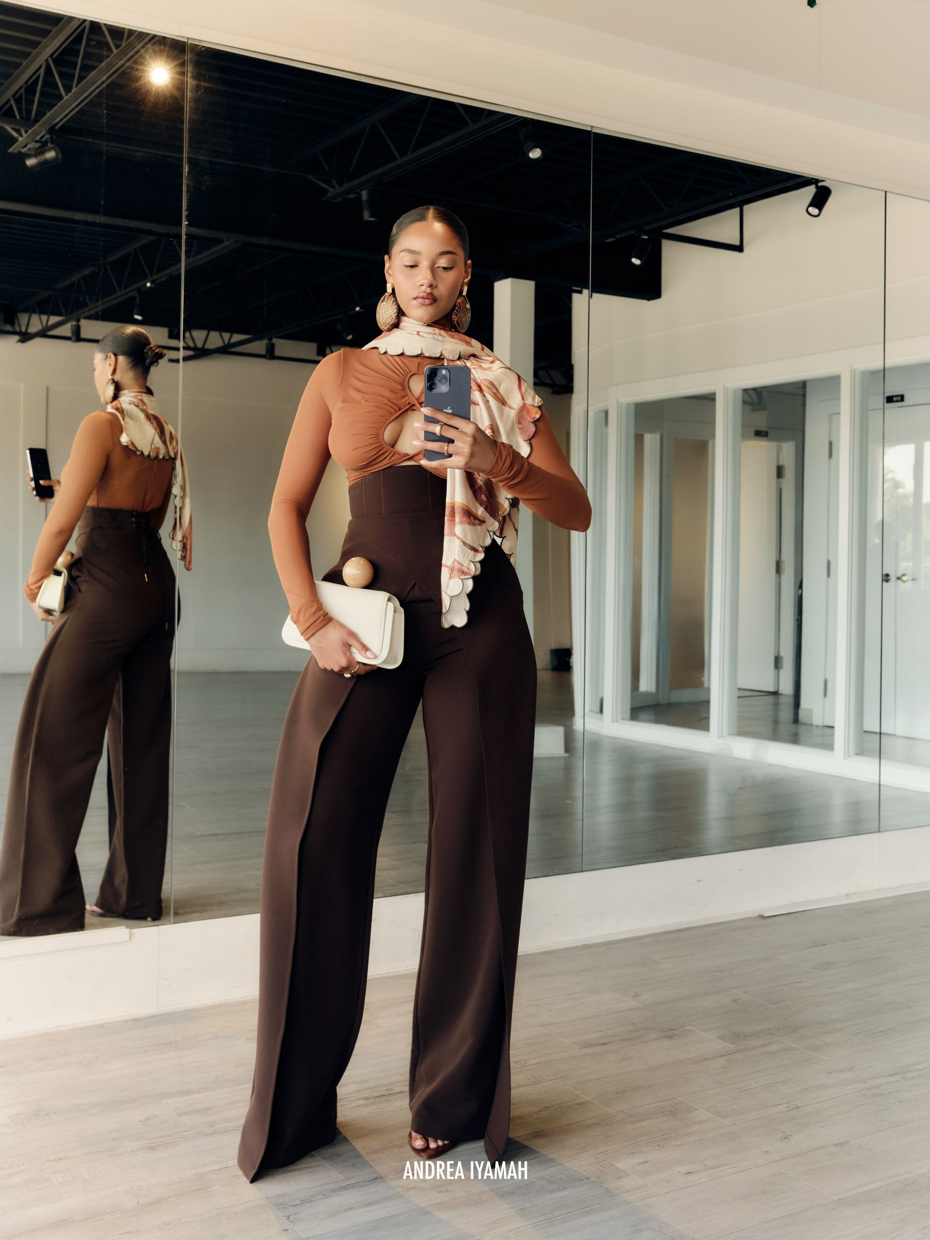 SALLE BODYSUIT - CAMEL