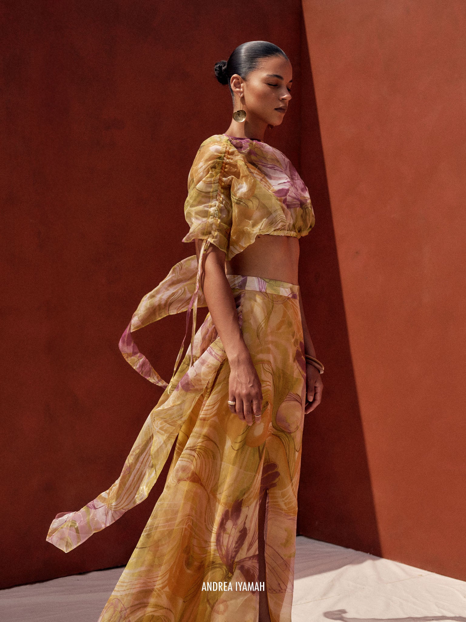 ONDU MAXI SKIRT - VIBRA PRINT