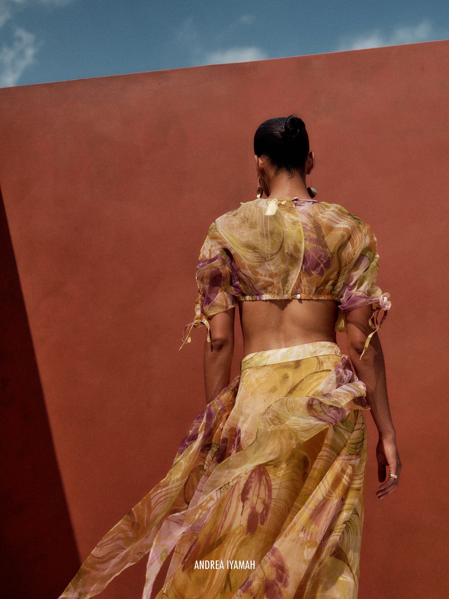 ONDU MAXI SKIRT - VIBRA PRINT