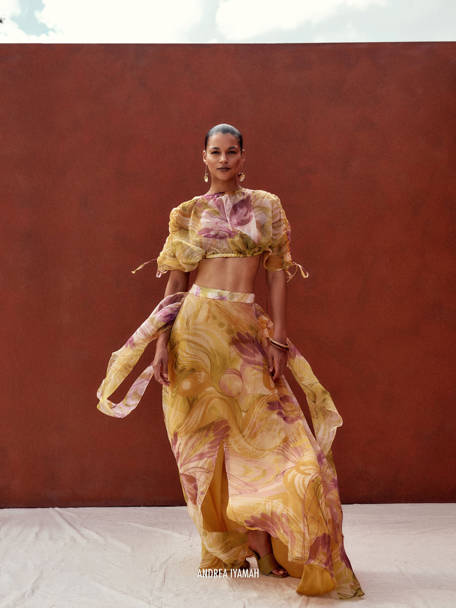 ONDU CROP TOP - VIBRA PRINT