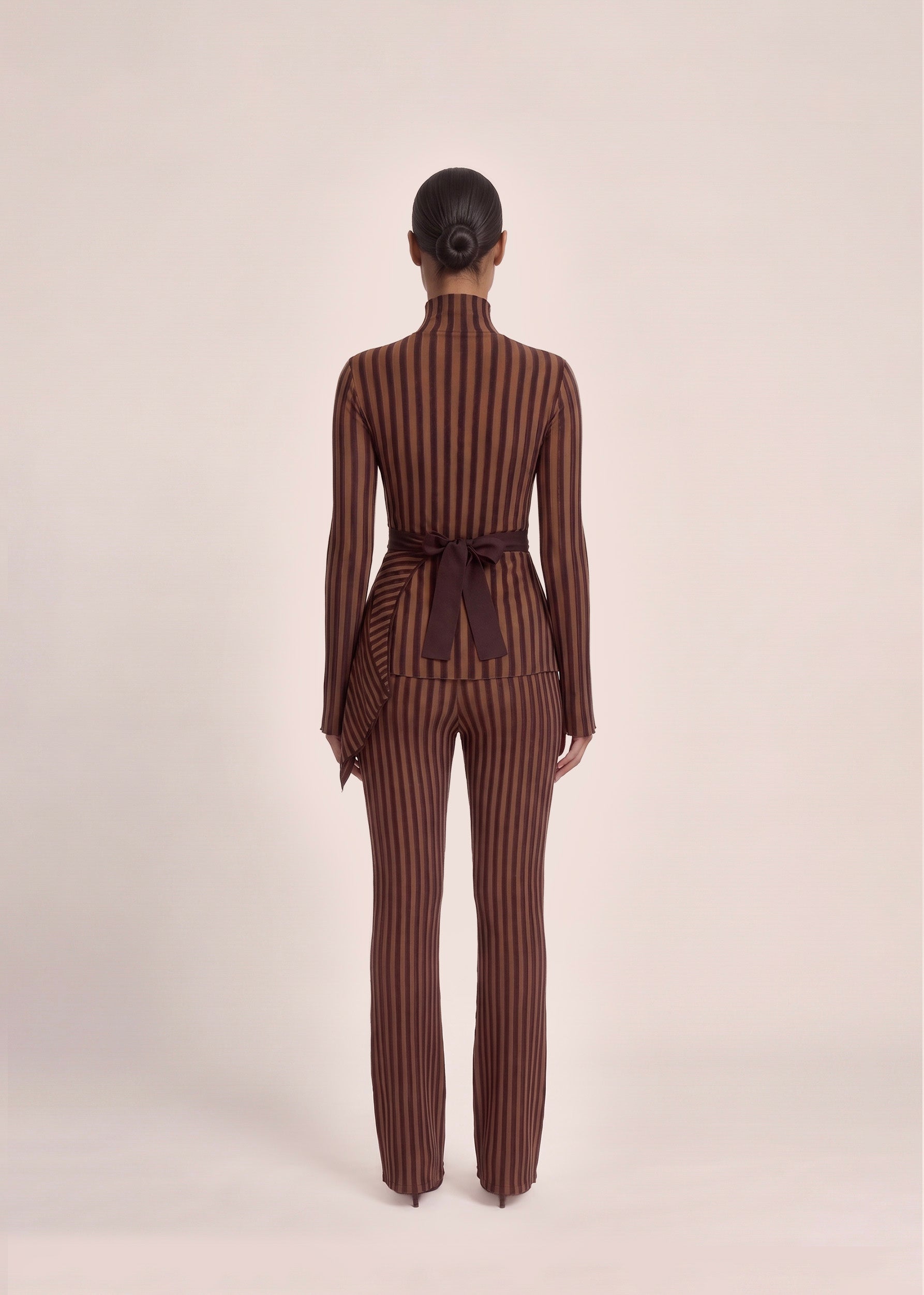 AYO KNIT TOP - TOFFEE