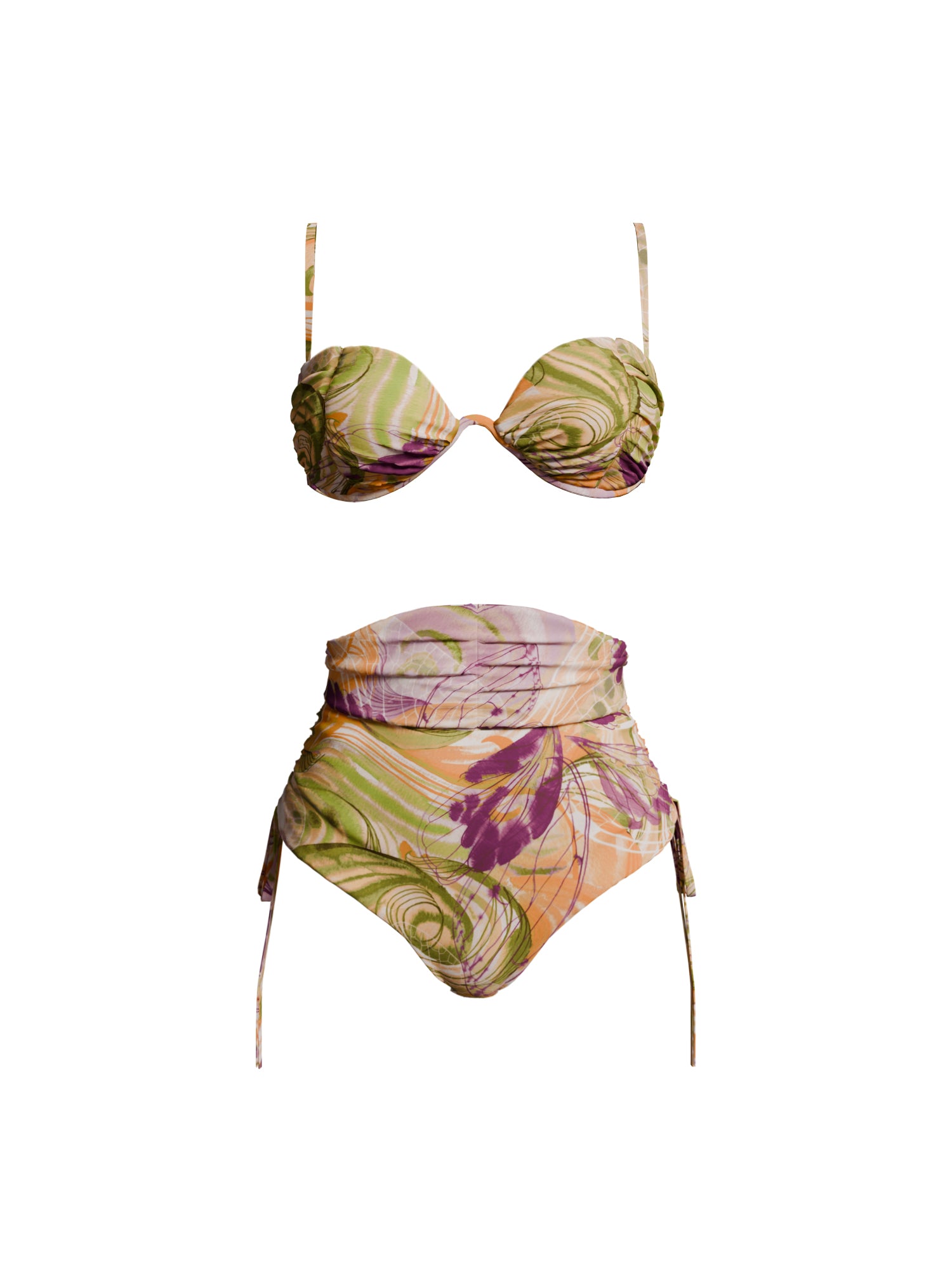 ANDREA IYAMAH DOLA BIKINI - VIBRA PRINT