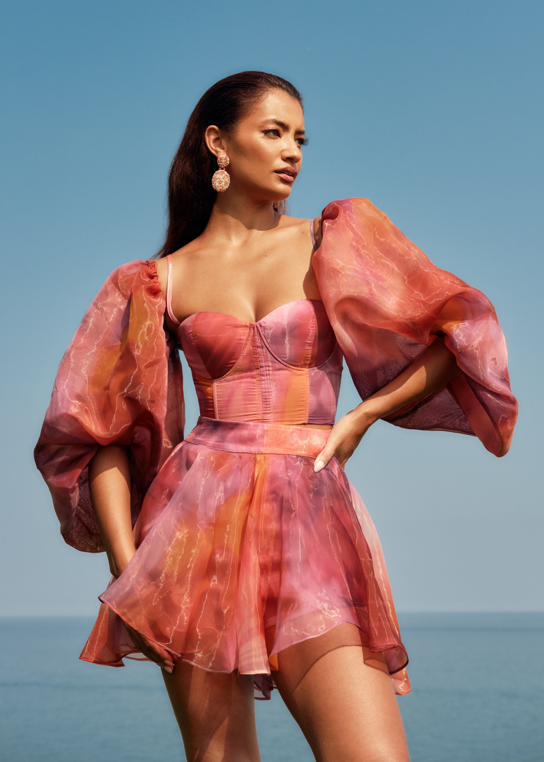 KOKOS TOP - DANDI PRINT