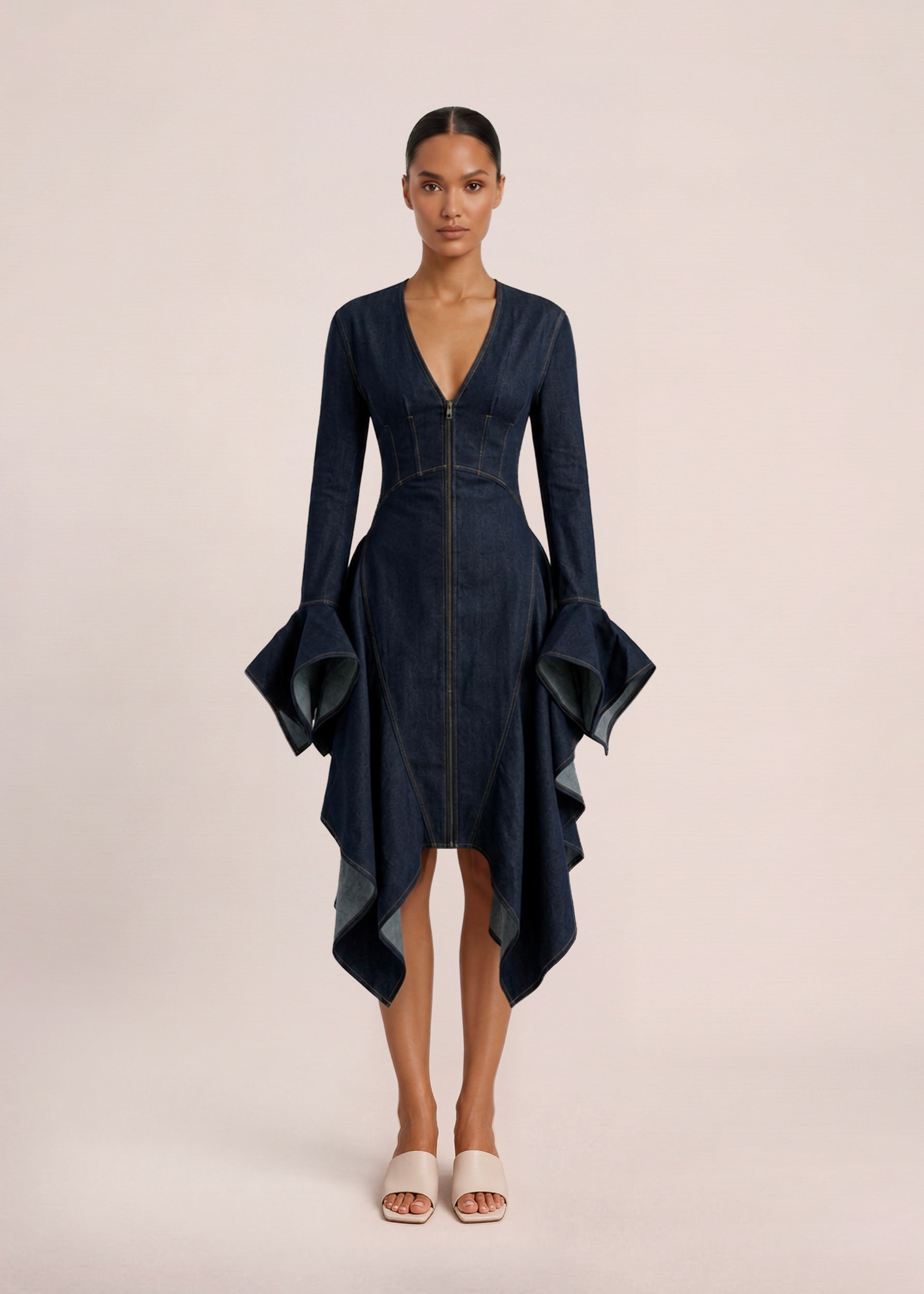 KOSA DENIM DRESS
