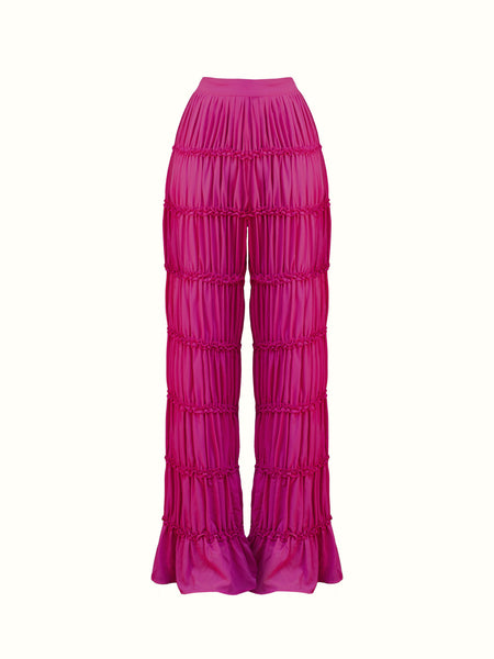 ANDREA IYAMAH SINA PANTS - MAGENTA