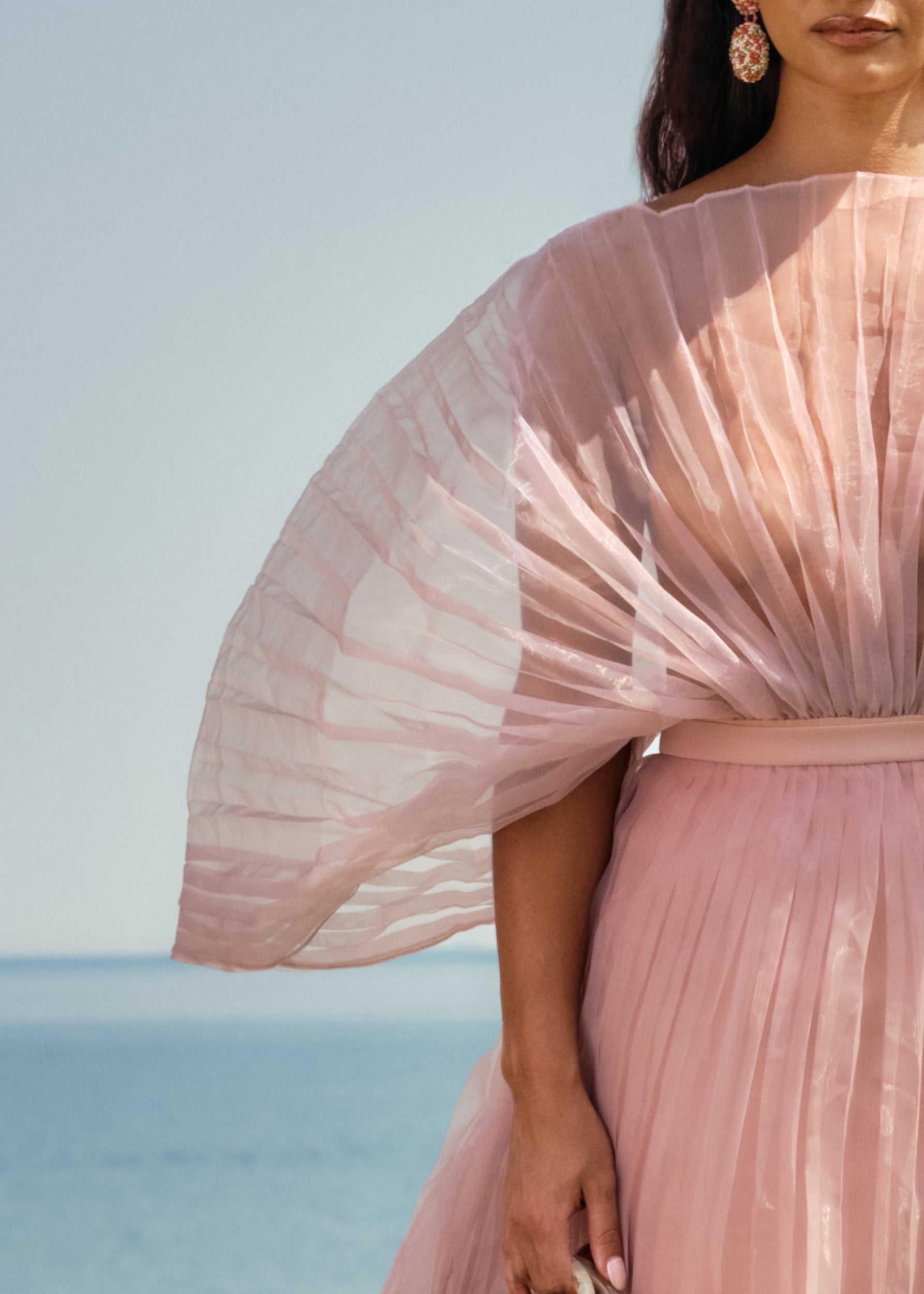 SOMBRA BODYSUIT - POWDER PINK