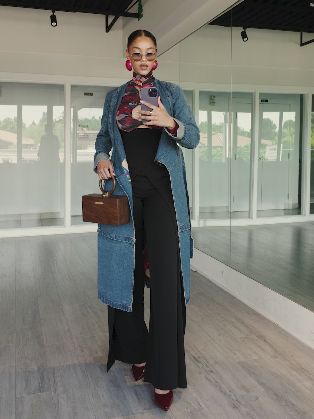 CURVA JACKET - DENIM