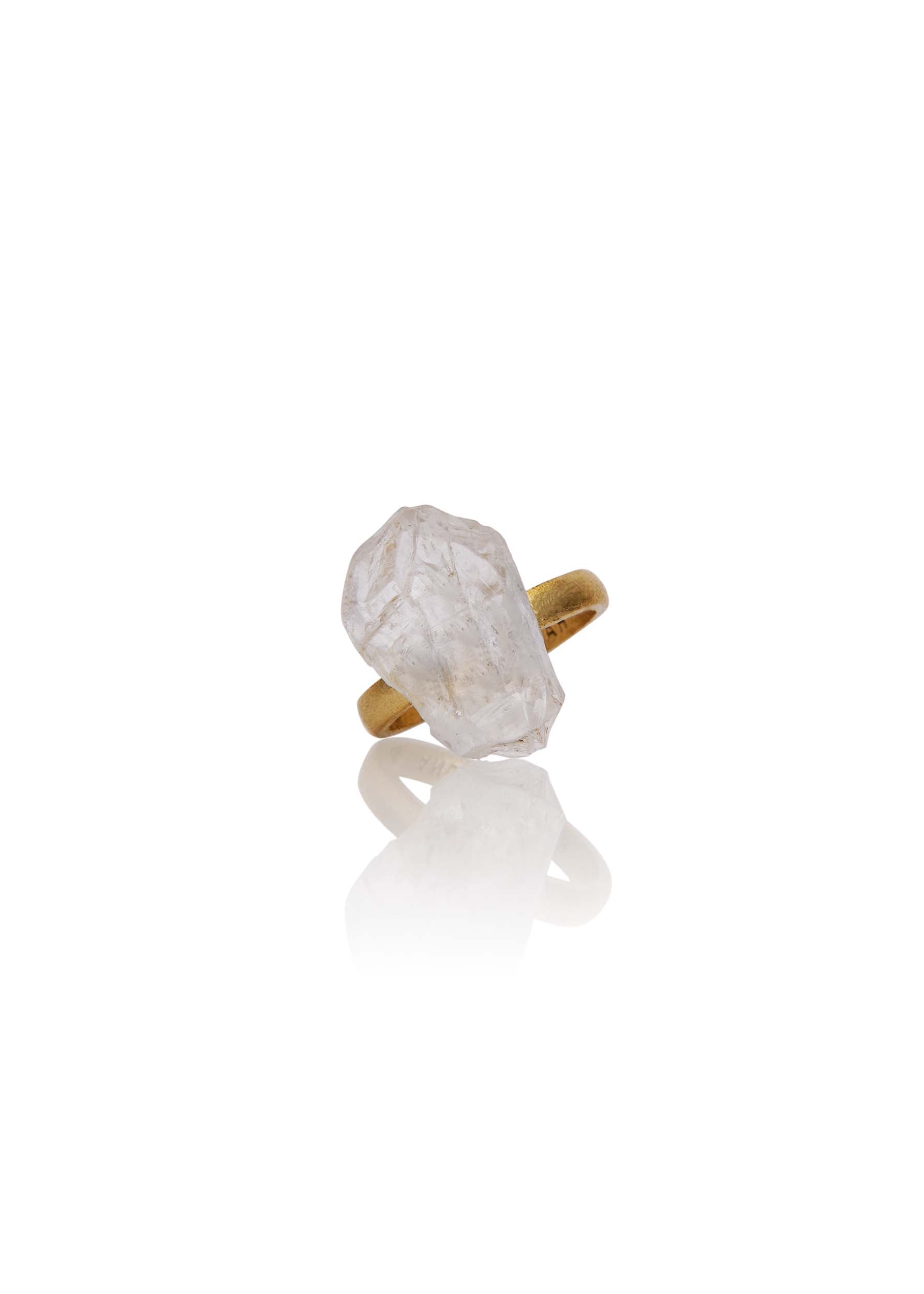 KARR CRYSTAL GEMSTONE RING