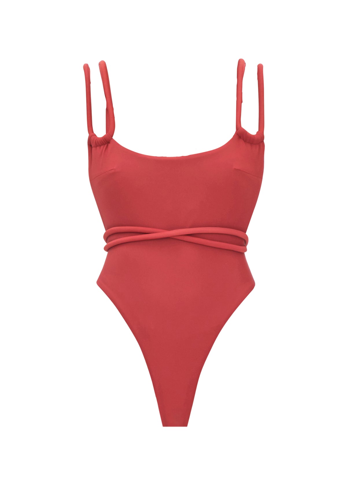 LIMA RED ONE PIECE SWIMSUIT